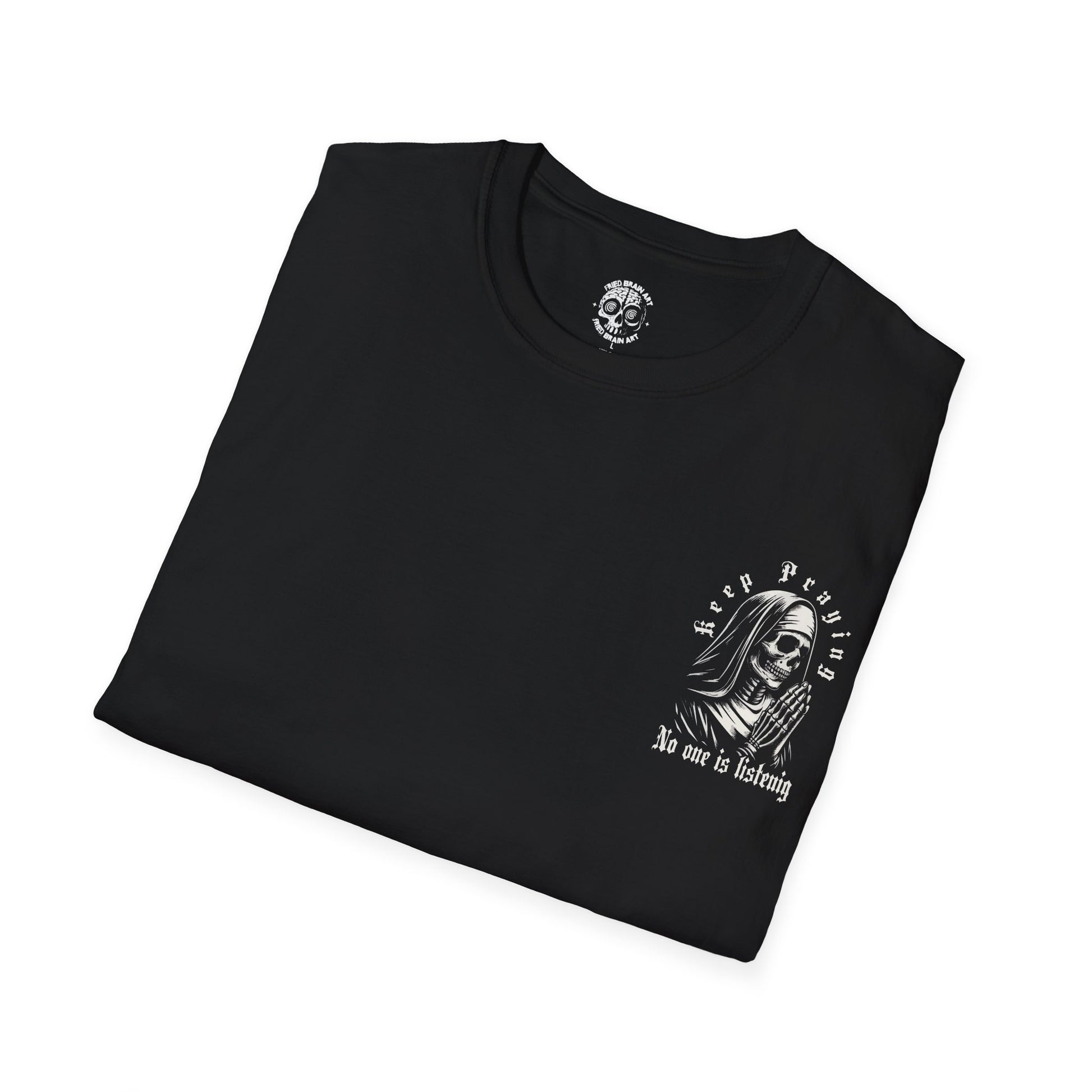 Unholy Nun T- Shirt, Funny Horror Choked Up Unholy Nun Satan Baphomet Gothic T-Shirt, Nun Shirt, Unholy Shirt, Halloween Shirt, Dark nun