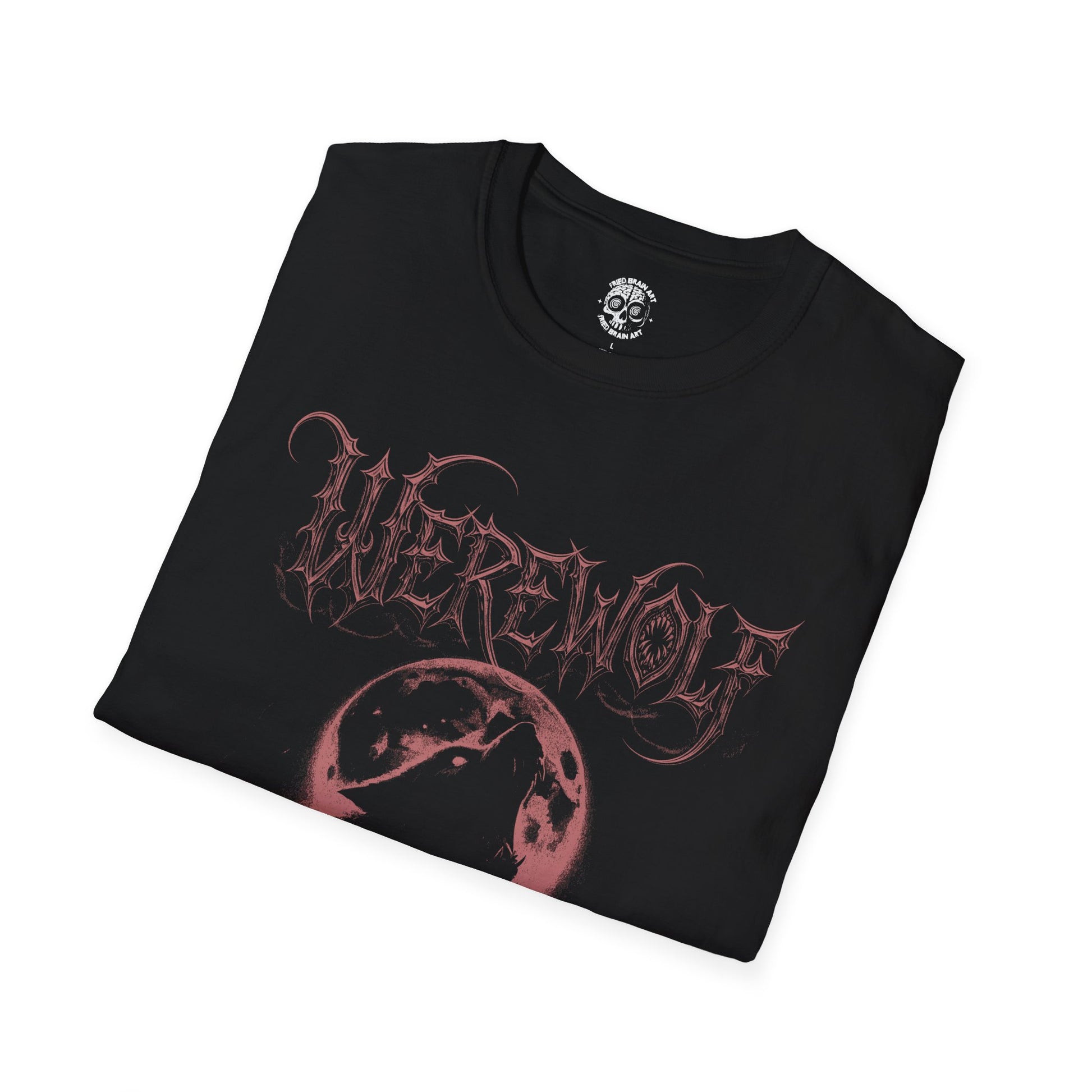 Wolf Vintage 90s Graphic Style, Werewolf T-Shirt, Werewolf Howling T-shirt