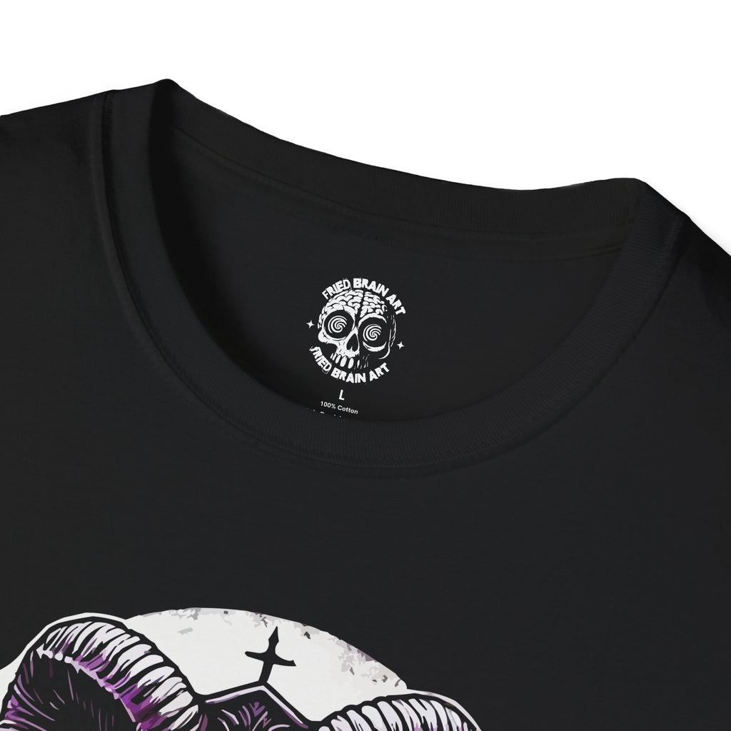 Unholy Nun T- Shirt, Funny Horror Choked Up Unholy Nun Satan Baphomet Gothic T-Shirt, Nun Shirt, Unholy Shirt, Halloween Shirt, Dark nun, Witchy T-Shirt