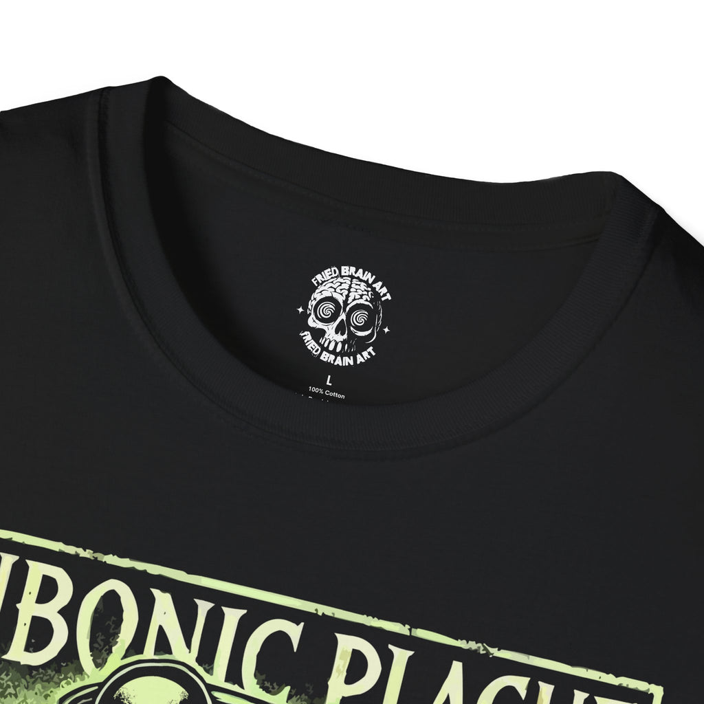 Bubonic Plague European Tour T-Shirt, Black Death T-Shirt | Plague Doctor Shirt | Gothic Grunge Clothing | Horror Goth Aesthetic | History Shirt | Dark Art Shirt