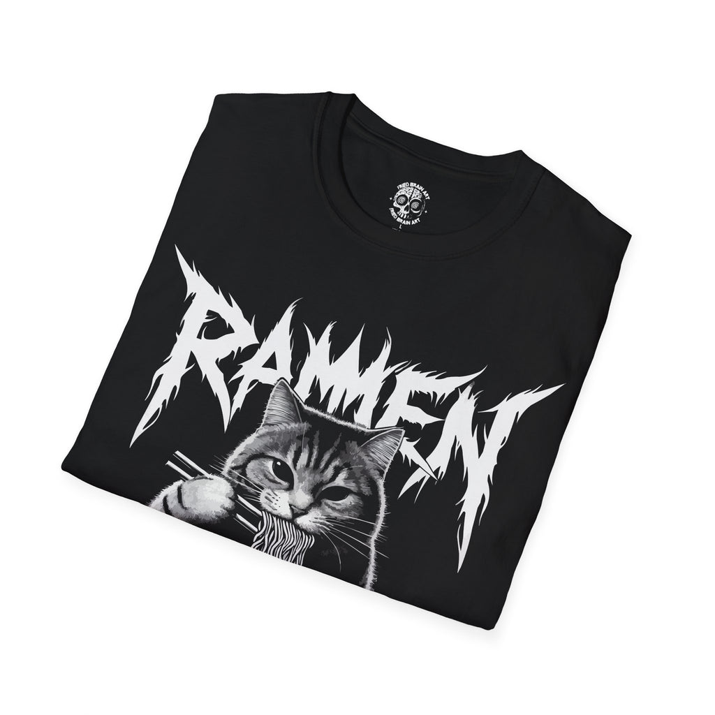Cat Lover's Ramen T-Shirt, Ramen Cat T-Shirt | Cat Lover Gift, Kawaii Shirt, Alt Clothing, Anime Cat T-Shirt, Japanese Shirt, Foodies Shirt, Ramen Lover, Kitty Tee