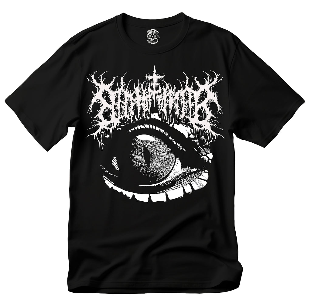 Gothic Eye Graphic Tee, Demon Eye T-Shirt, Dark Gothic T-Shirt, Evil Eye T-Shirt, Snake Eye T-Shirt