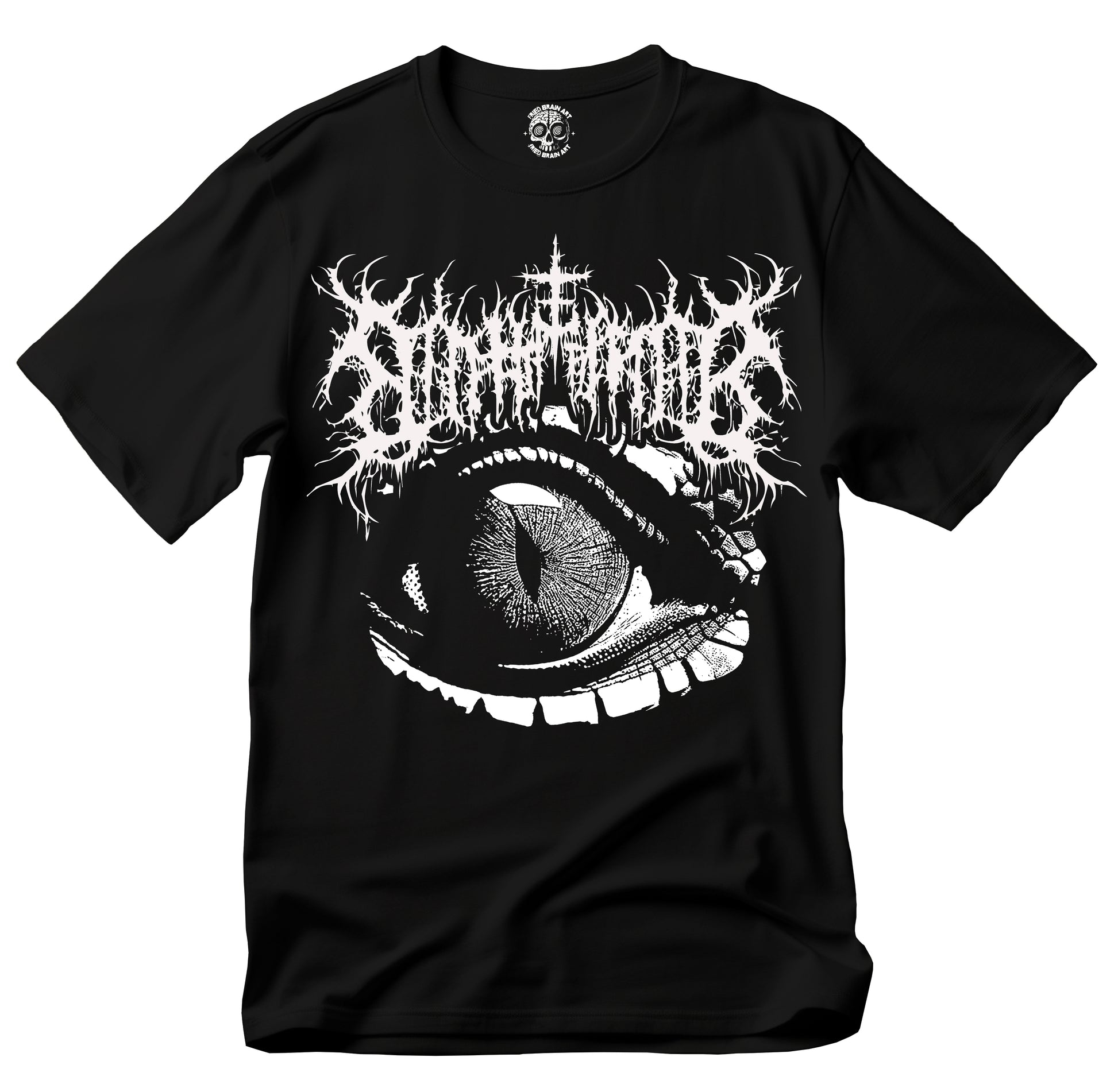 Gothic Eye Graphic Tee, Demon Eye T-Shirt, Dark Gothic T-Shirt, Evil Eye T-Shirt, Snake Eye T-Shirt