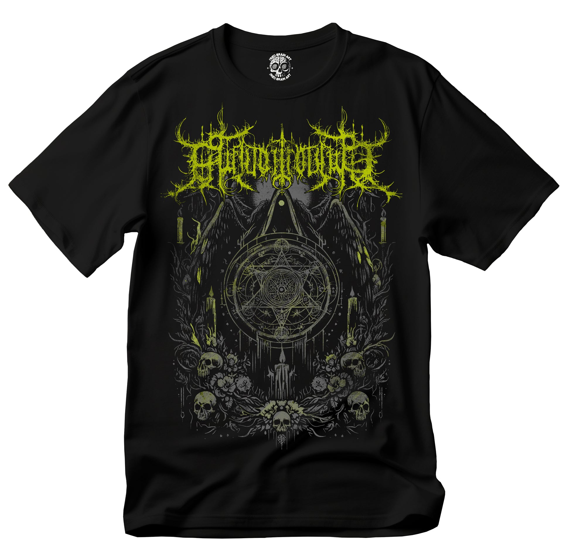 Dark Satanic Horror T-Shirt, Dark T-Shirt, Gothic T-Shirt, Dark Fantasy T-Shirt, Hell T-Shirt