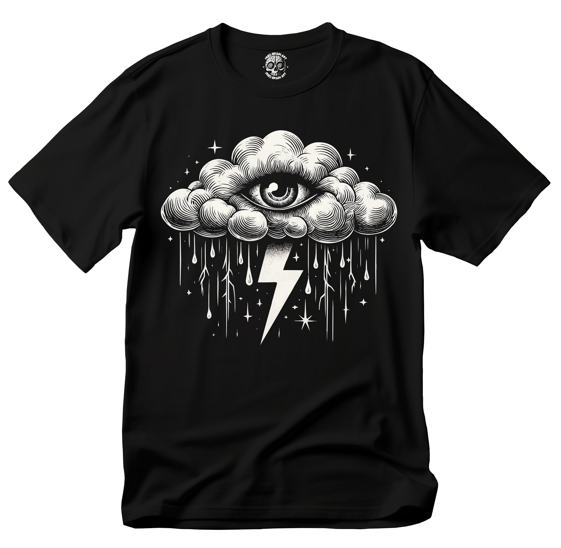 Mystical Eye T-Shirt, Cloud shirt and mystic eye, Unisex Softstyle Tee, Graphic Tee, Casual Wear, Gift for Her, Gift for Him, Unique Art Shirt