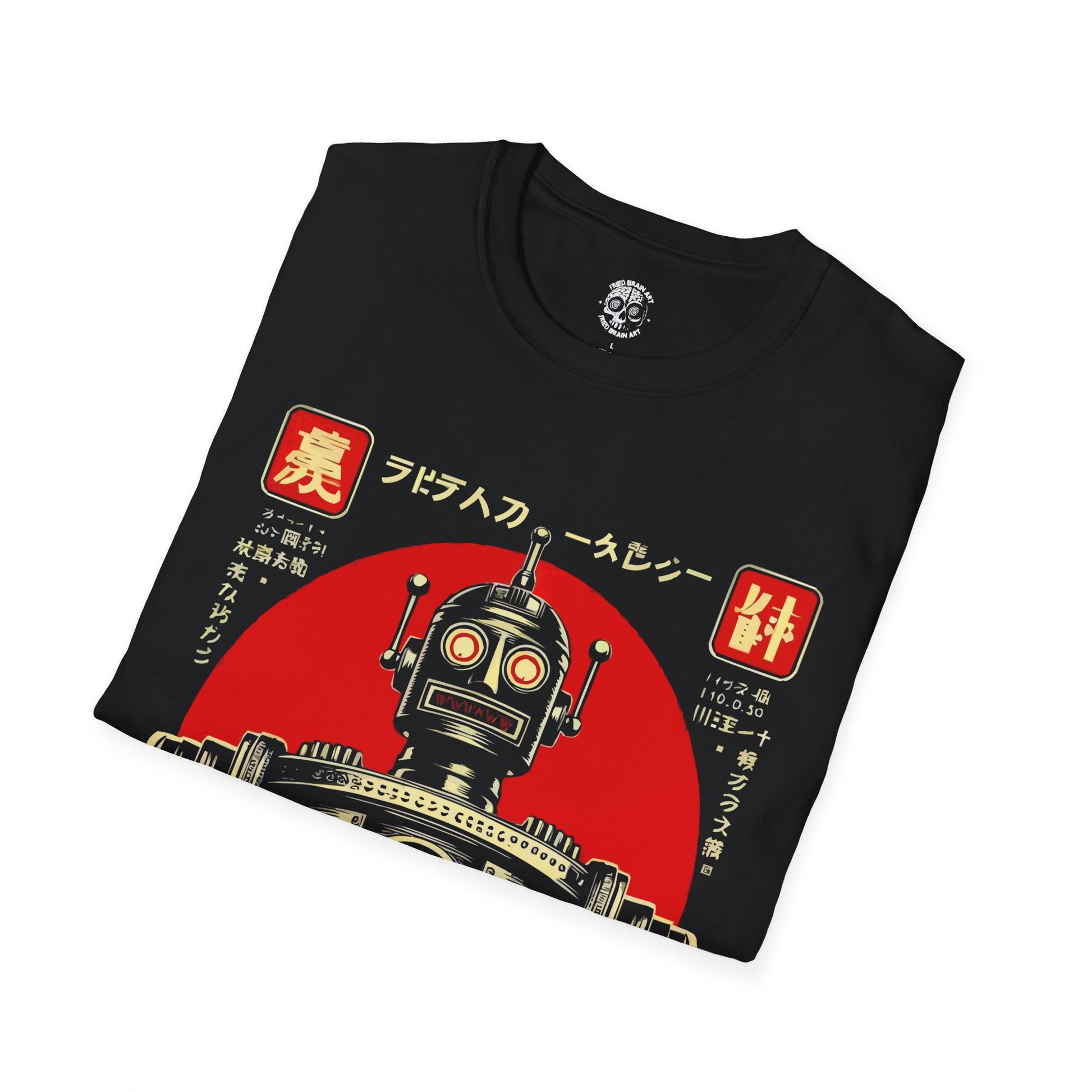 Tokyo Robotics Retro Unisex T-Shirt, Vintage Graphic Tee, Tech Lover Gift, Sci-Fi Apparel, Casual Wear, Japanese robot T-shirt