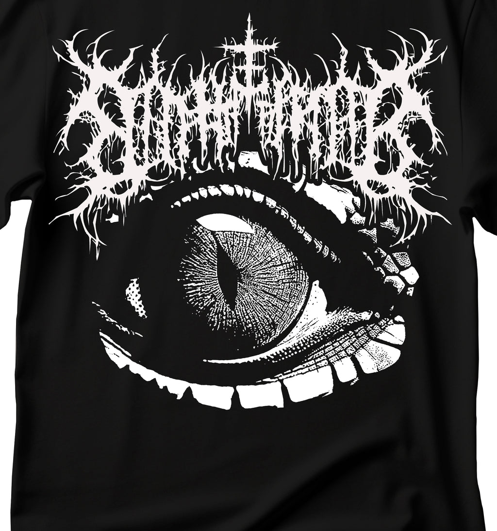 Gothic Eye Graphic Tee, Demon Eye T-Shirt, Dark Gothic T-Shirt, Evil Eye T-Shirt, Snake Eye T-Shirt
