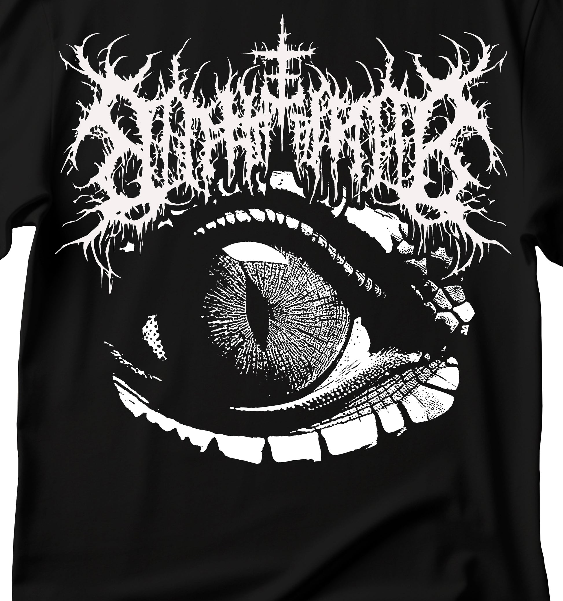 Gothic Eye Graphic Tee, Demon Eye T-Shirt, Dark Gothic T-Shirt, Evil Eye T-Shirt, Snake Eye T-Shirt