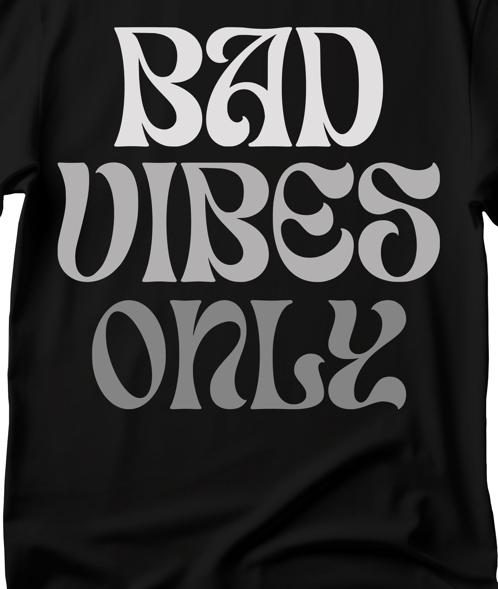 Bad Vibes Only T-Shirt , Unisex Softstyle Tee, Casual Wear, Gift for Friends, Music Festivals, Everyday Style