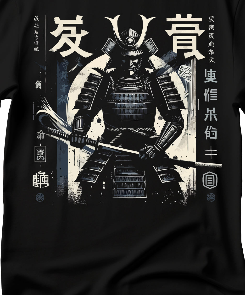 Samurai  T-shirt, Japanese  Art Aesthetic, Samurai Lover T-Shirt, Heavyweight Unisex Crewneck T-shirt Men, Women, Japanese Culture