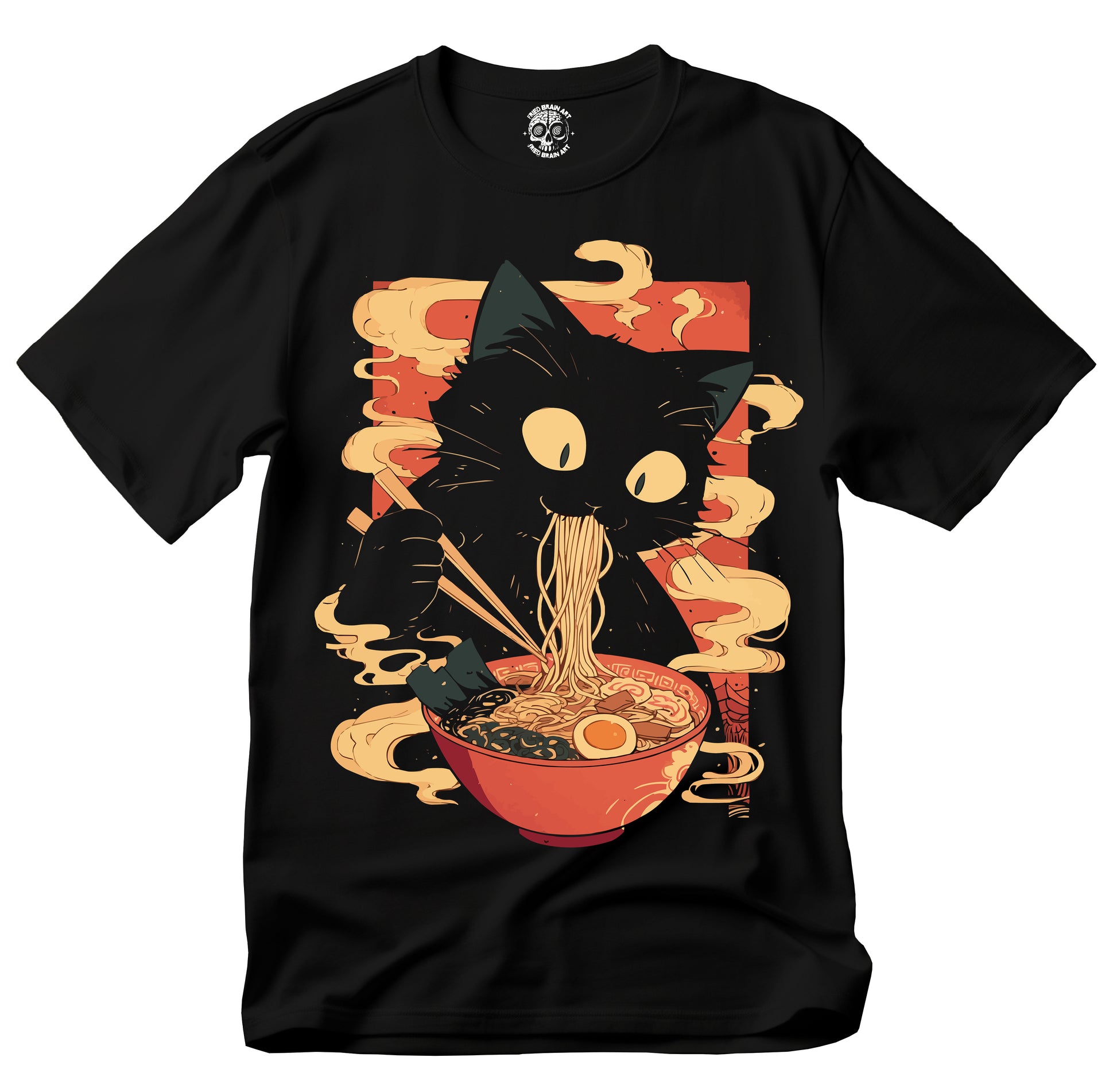 Ramen Cat T-Shirt | Cat Lover Gift, Kawaii Shirt, Alt Clothing, Anime Cat T-Shirt, Japanese Shirt, Foodies Shirt, Ramen Lover, Kitty Tee