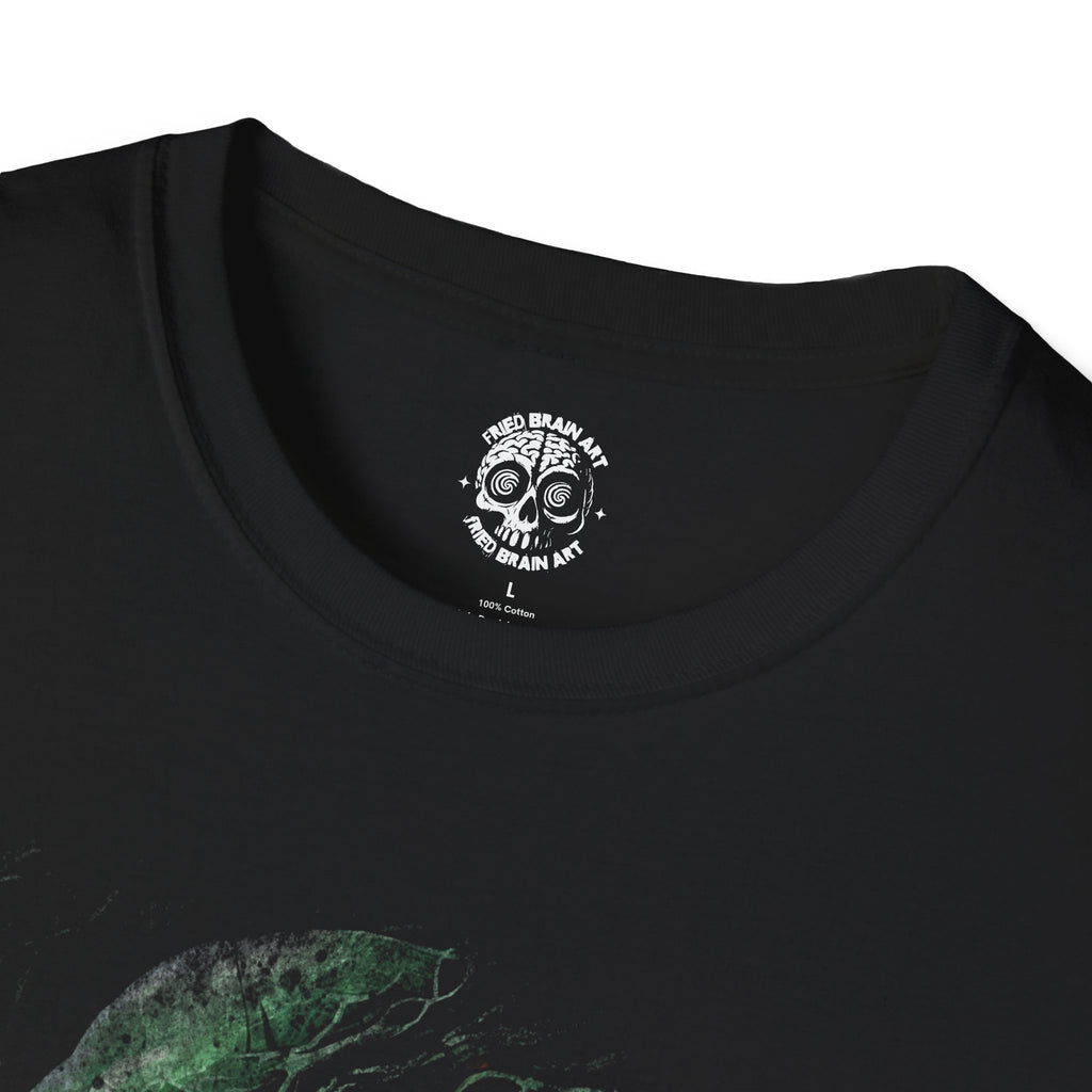Dark Art Horror Skull T-Shirt, Horror Skull T-Shirt, Skull T-Shirt, Creepy Skull T-Shirt, Cool Skull T-Shirt
