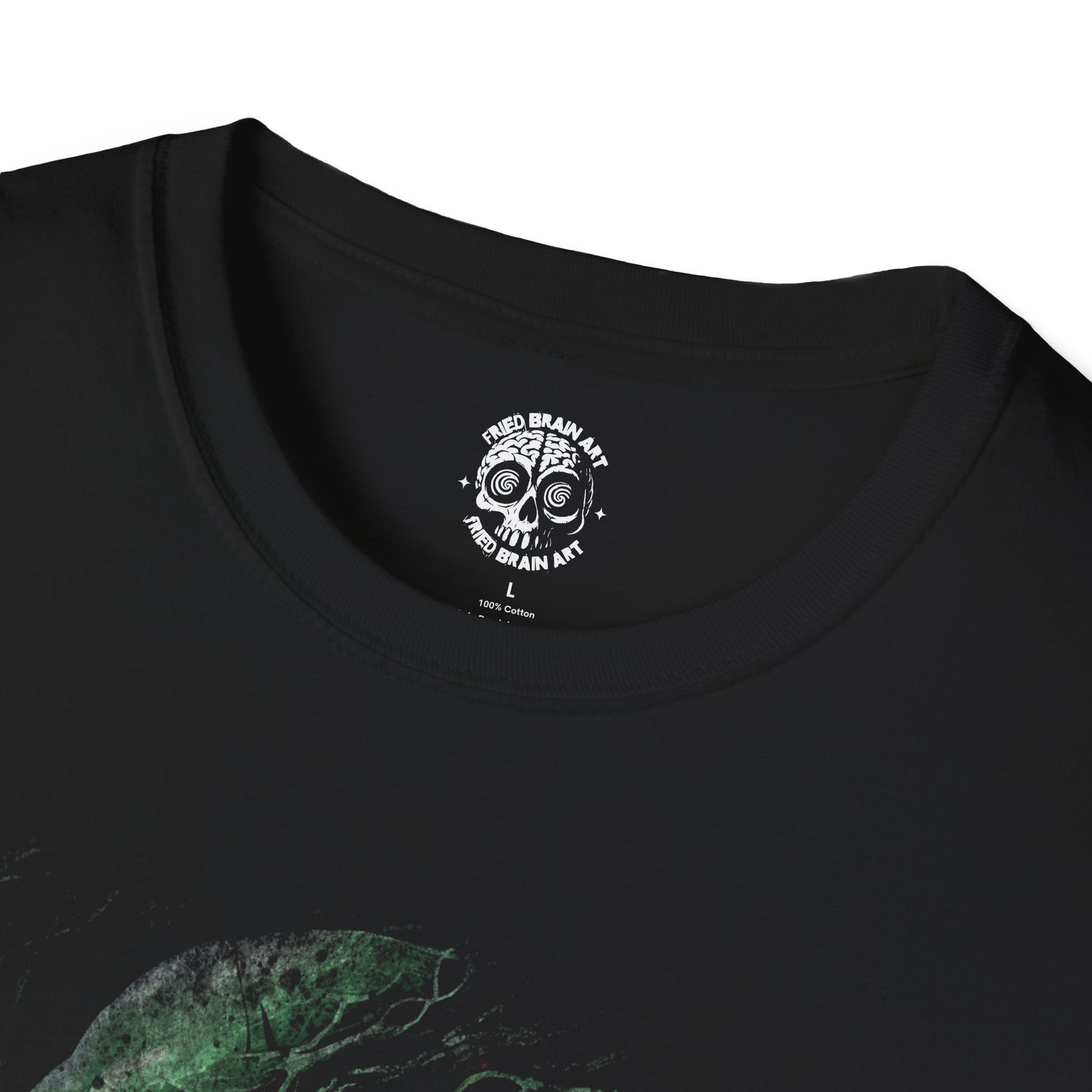 Dark Art Horror Skull T-Shirt, Horror Skull T-Shirt, Skull T-Shirt, Creepy Skull T-Shirt, Cool Skull T-Shirt