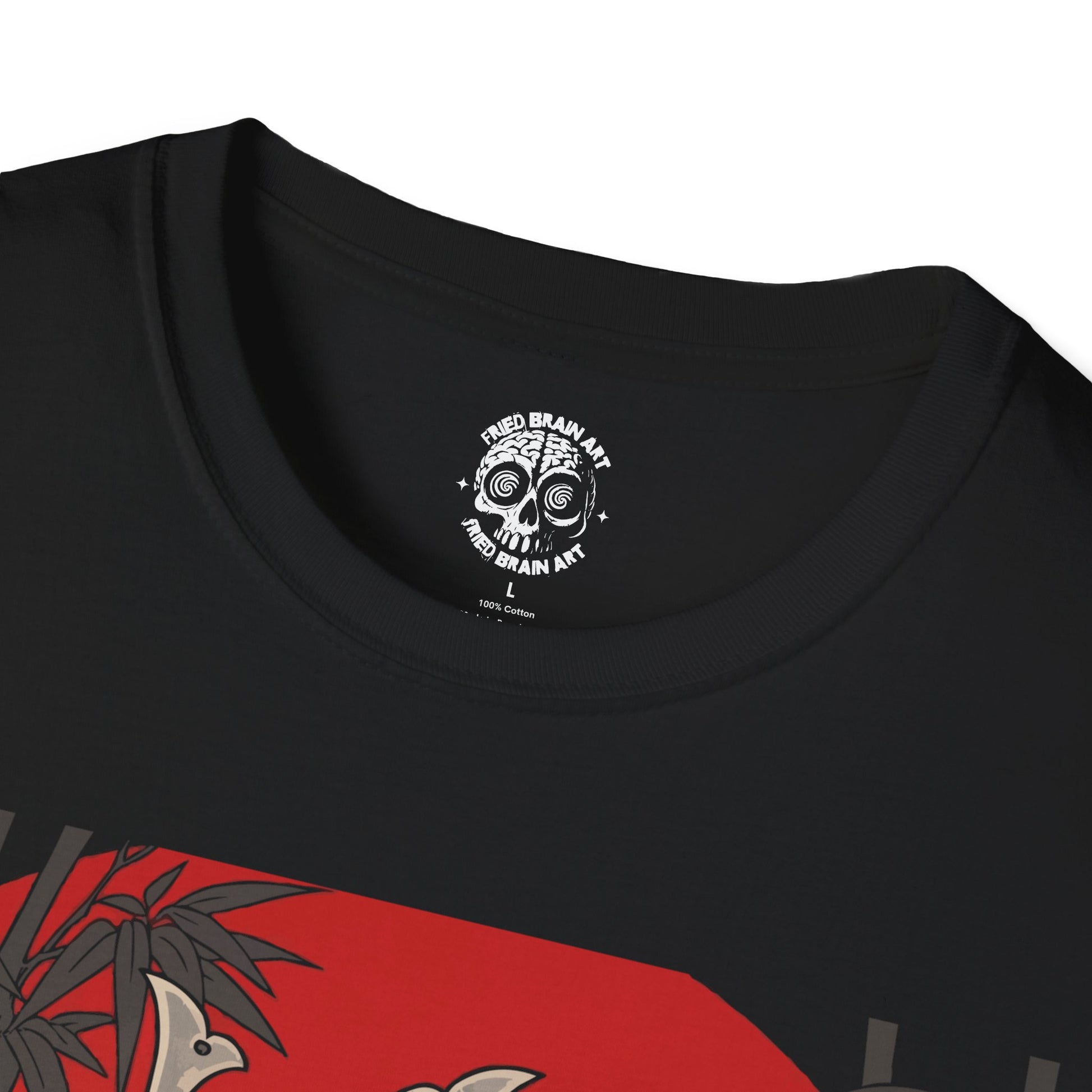 Samurai T-shirt, Japanese Art Aesthetic, Samurai Lover T-Shirt, Heavyweight Unisex Crewneck T-shirt Men