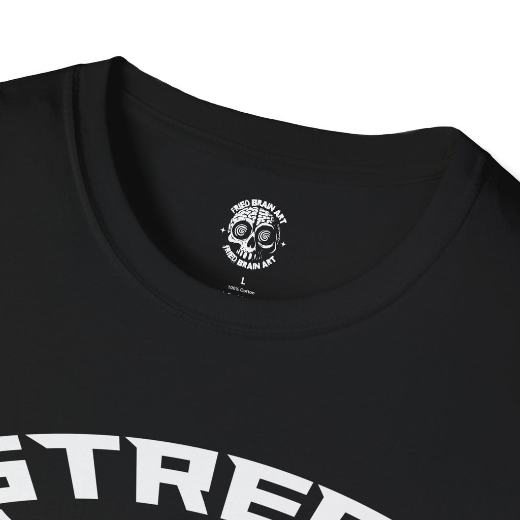 Skull and Flames Graphic T-Shirt, T-Shirt for Bikers, Streetwear, Street Terror T-Shirt, Skull T-Shirt, Race T-Shirt
