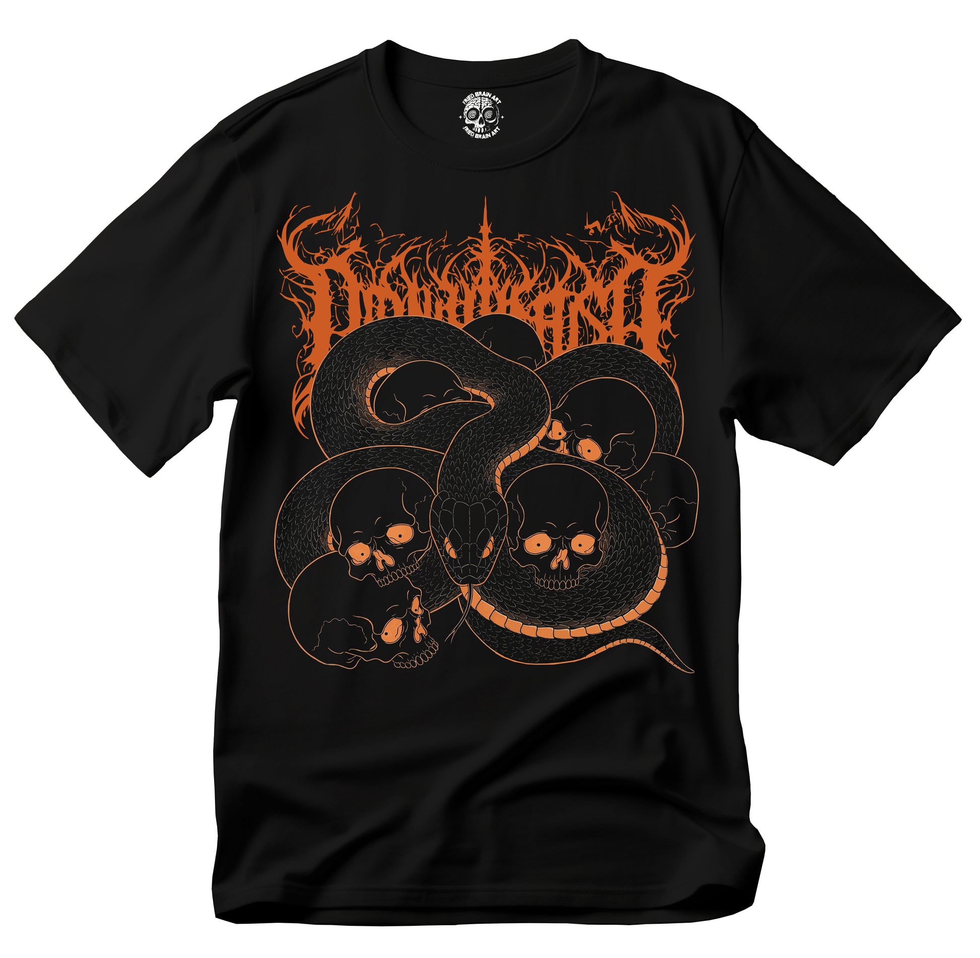 Snake t-shirt with skulls with dark art aesthetic T-shirt, Mystical Witchy T-shirt, Snake Shirt, Skull Shirt, Medusa Vibes , Whimsical Goth