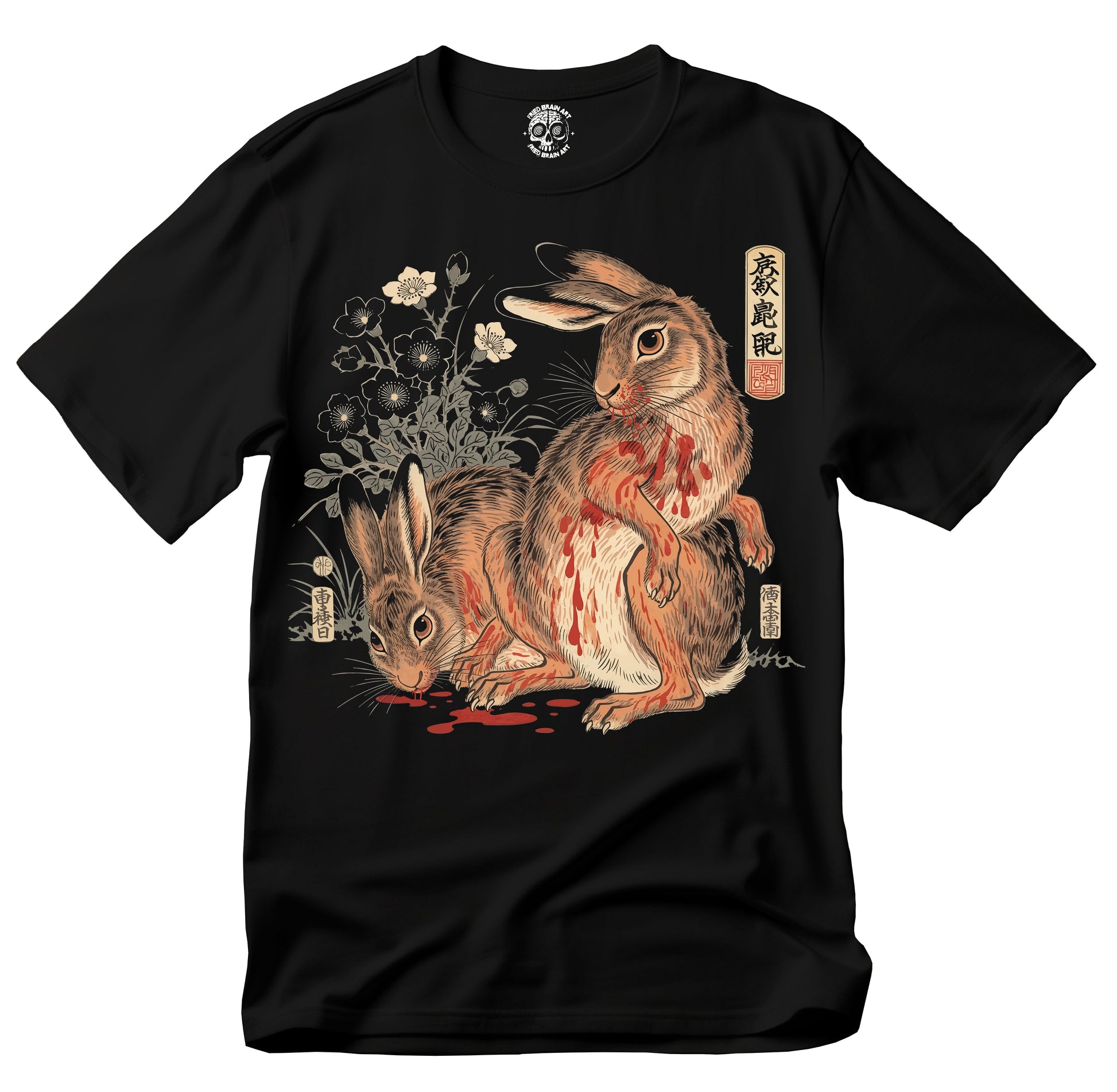 Wild Hare Shirt, Witchy Woodland Aesthetic Shirt, Vintage Cottagecore Graphic Tee