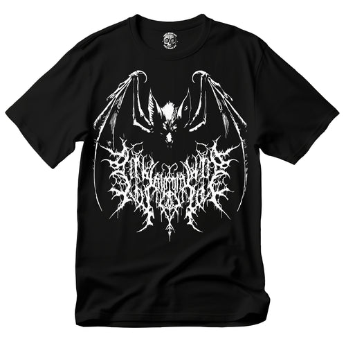 Bat T-Shirt, Vintage 90s Style Bat T-Shirt, Gothic Bat T-Shirt, Dark Art Horror T-Shirt