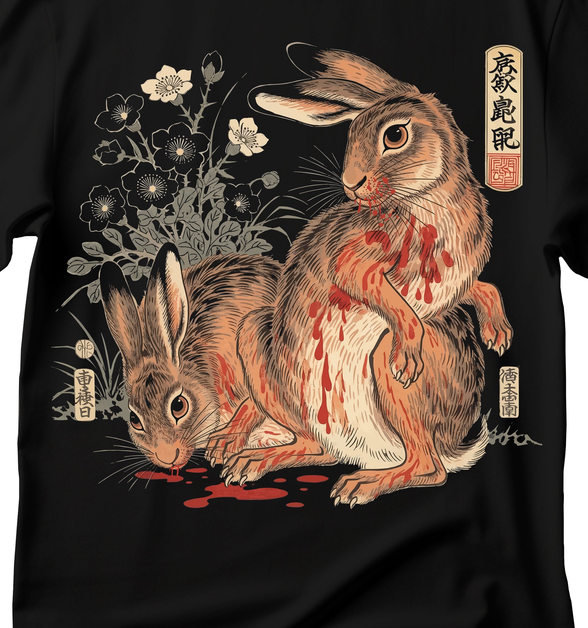 Wild Hare Shirt, Witchy Woodland Aesthetic Shirt, Vintage Cottagecore Graphic Tee
