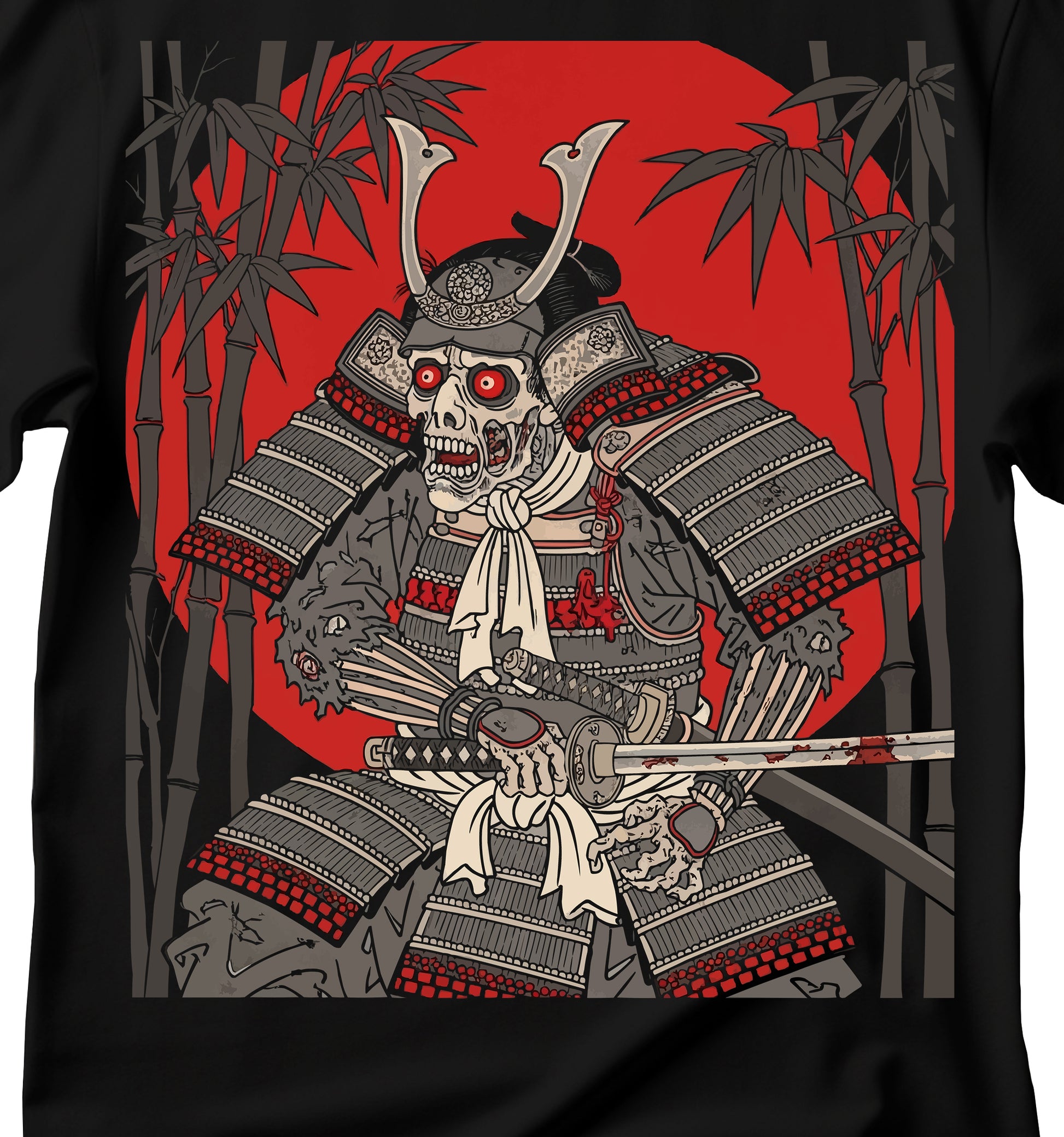 Samurai T-shirt, Japanese Art Aesthetic, Samurai Lover T-Shirt, Heavyweight Unisex Crewneck T-shirt Men