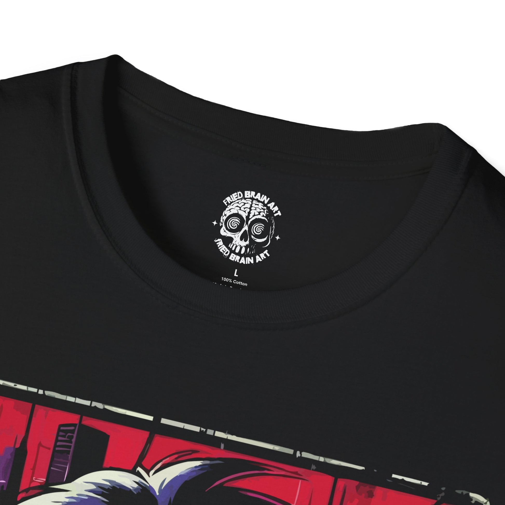 Cyberpunk Anime Girl T-Shirt, Cyberpunk T-Shirt, Futuristic Cyberpunk Anime T-Shirt, Futuristic Cute Robot Girl T-Shirt