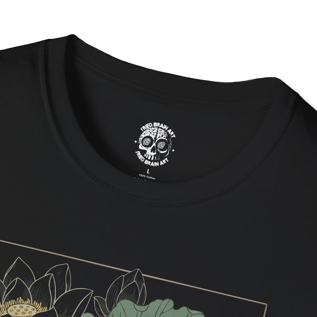 Vintage Japanese Koi Fish T-shirt Nautical Animal Asian Art Nouveau Japan T-shirt Urban Unisex Spring Shirt Tokyo Style