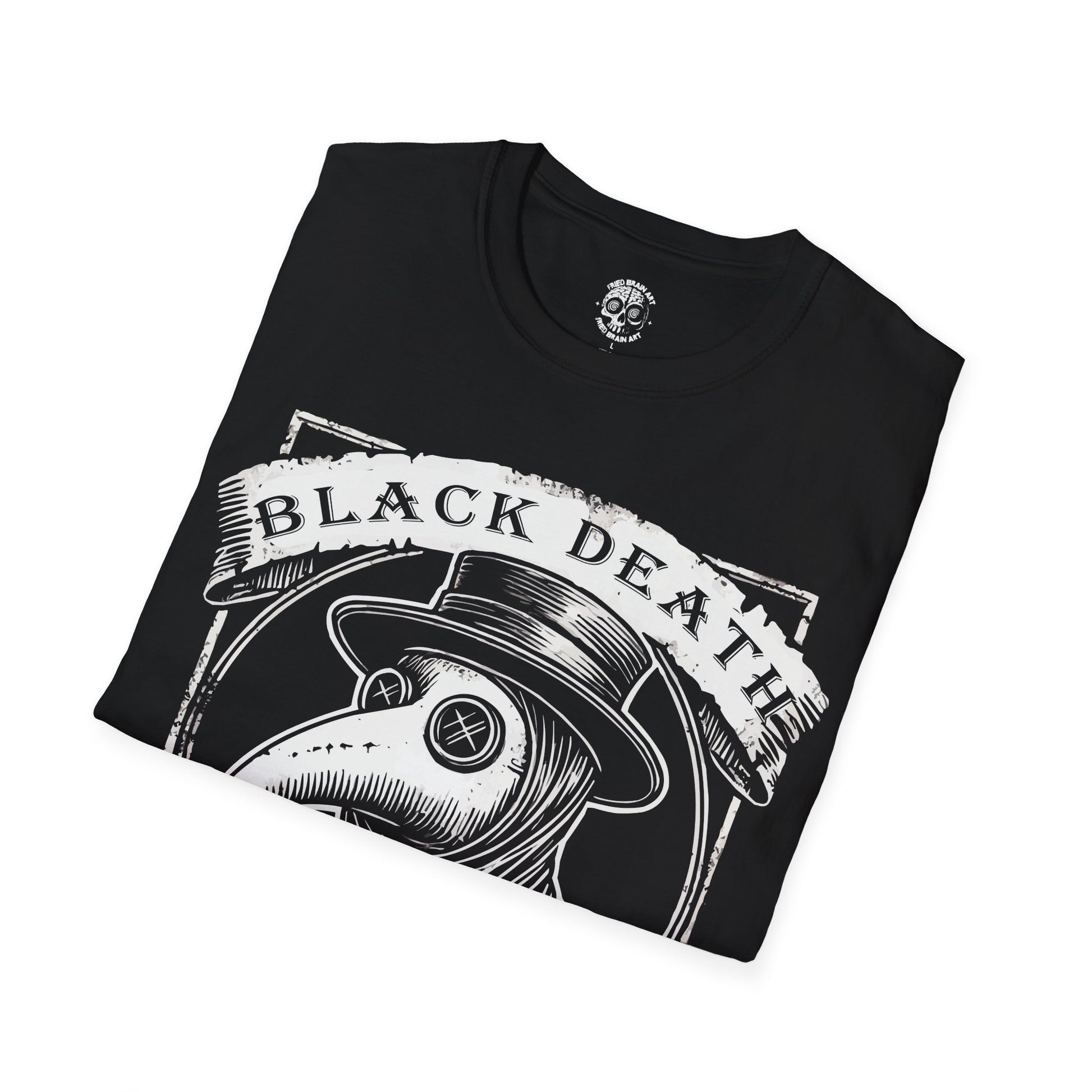 Gothic Plague Tour T-Shirt, Black Death T-Shirt | Plague Doctor Shirt | Gothic Grunge Clothing | Horror Goth Aesthetic | History Shirt | Dark Art Shirt