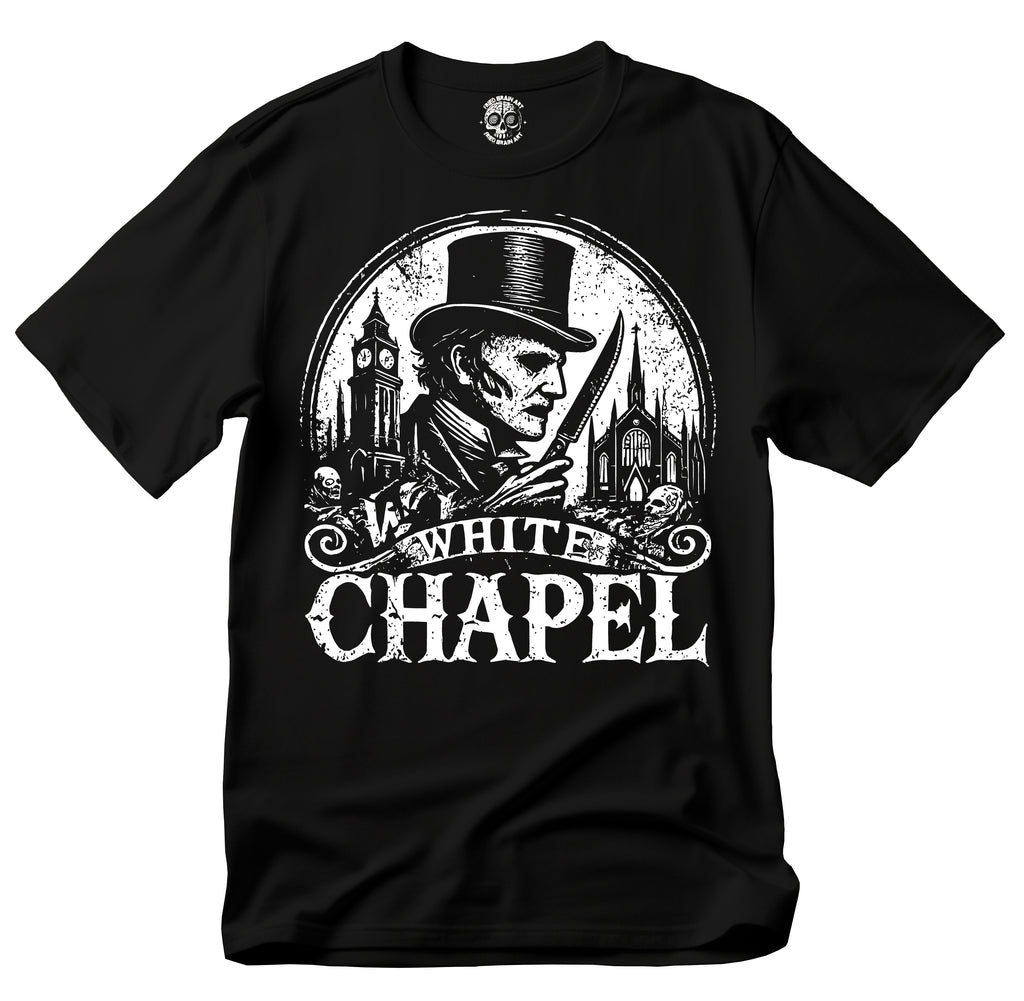 White Chapel Gothic T-Shirt, Jack the Ripper T-shirt, Whitechapel T-Shirt, Dark Art Gothic T-Shirt,