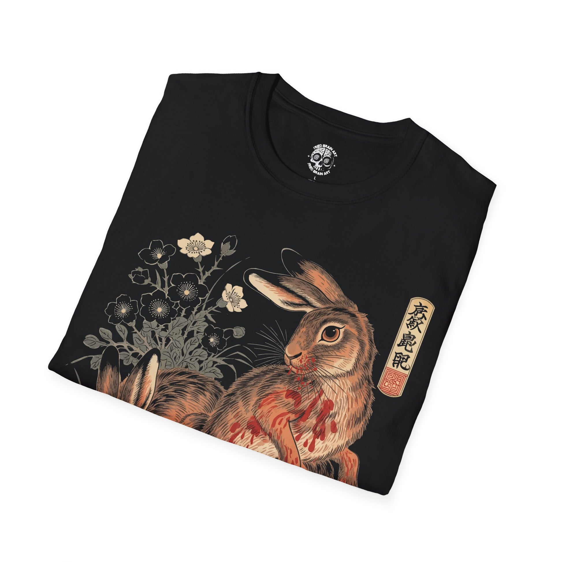 Wild Hare Shirt, Witchy Woodland Aesthetic Shirt, Vintage Cottagecore Graphic Tee