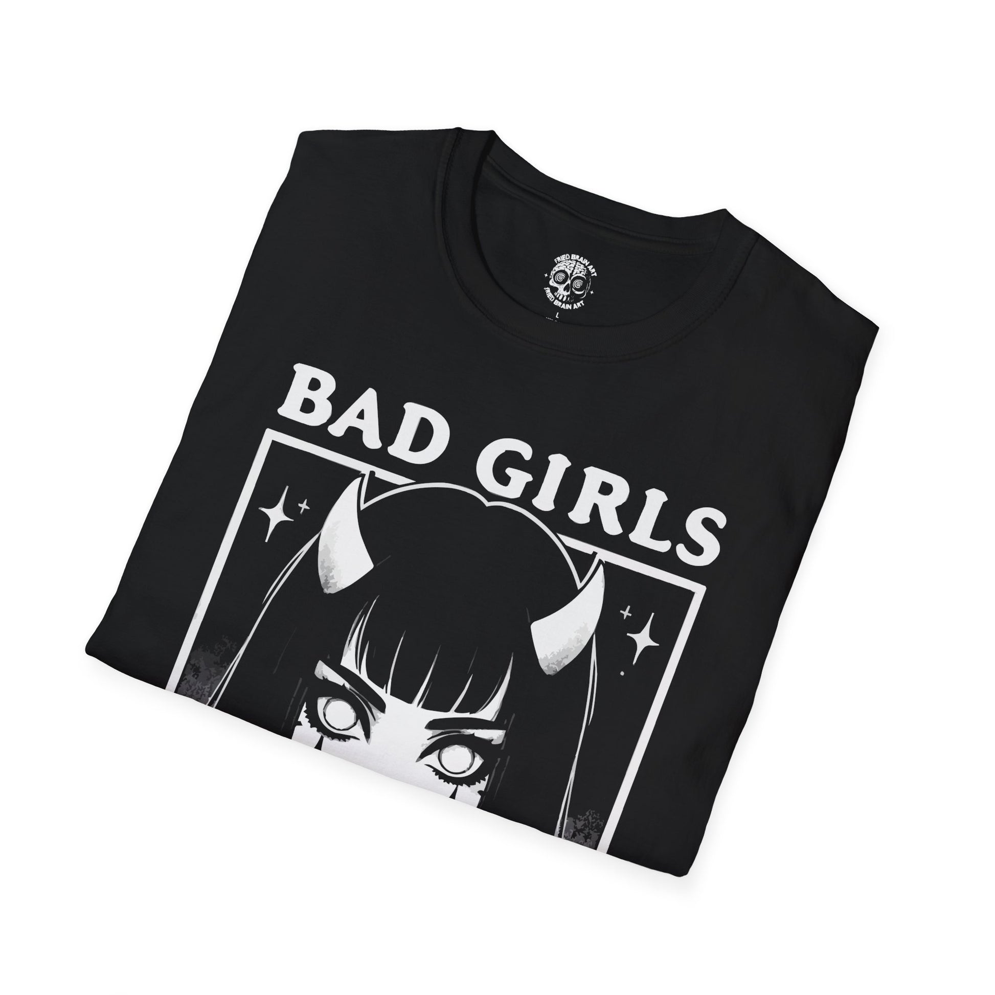 Bad Girls Taste Better T-Shirt, Anime Demon Girl T-Shirt, Anime Girl T-Shirt, Gothic Girl T-Shirt, Anime T-Shirt, Gothic T-Shirt