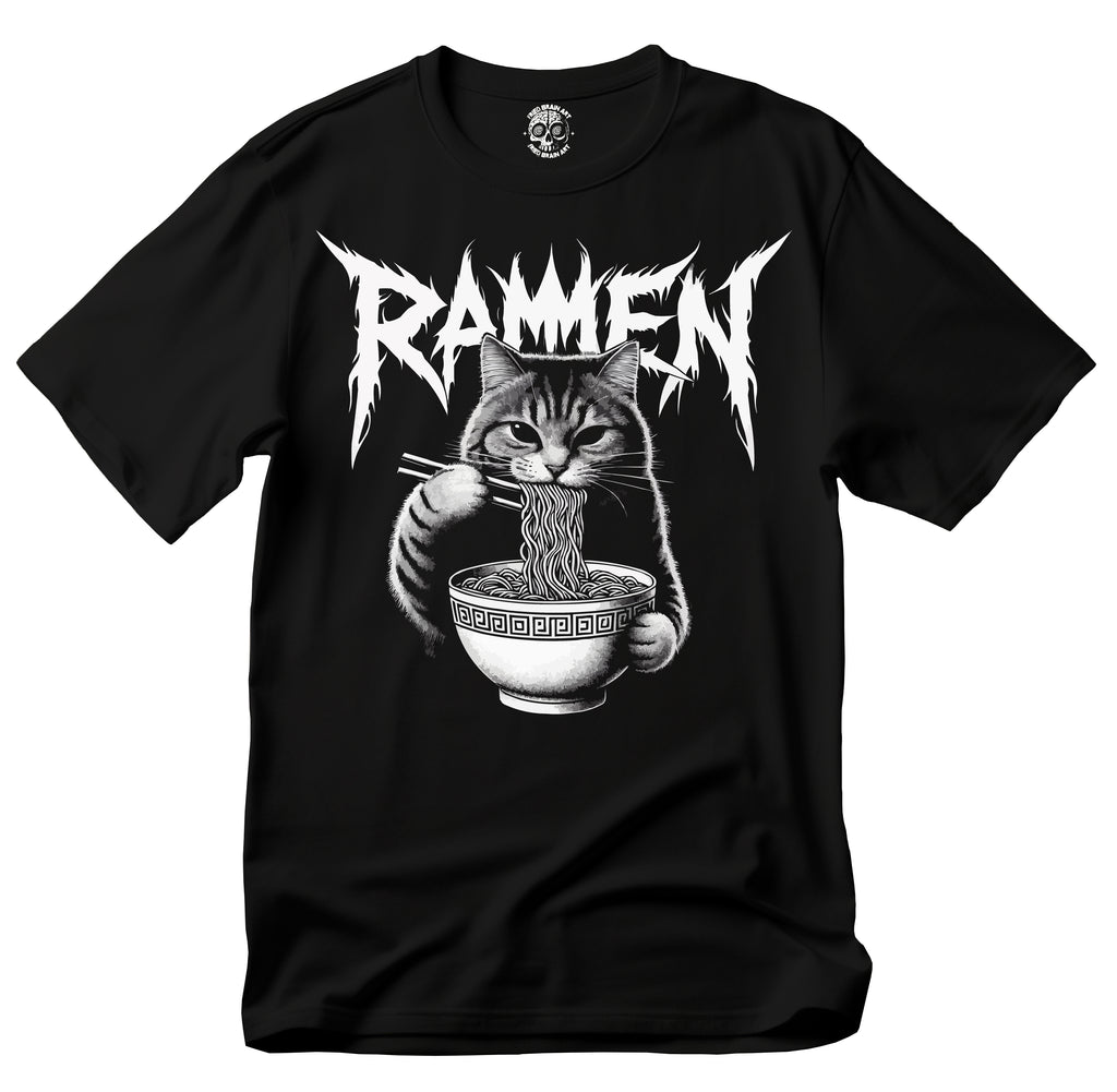 Cat Lover's Ramen T-Shirt, Ramen Cat T-Shirt | Cat Lover Gift, Kawaii Shirt, Alt Clothing, Anime Cat T-Shirt, Japanese Shirt, Foodies Shirt, Ramen Lover, Kitty Tee