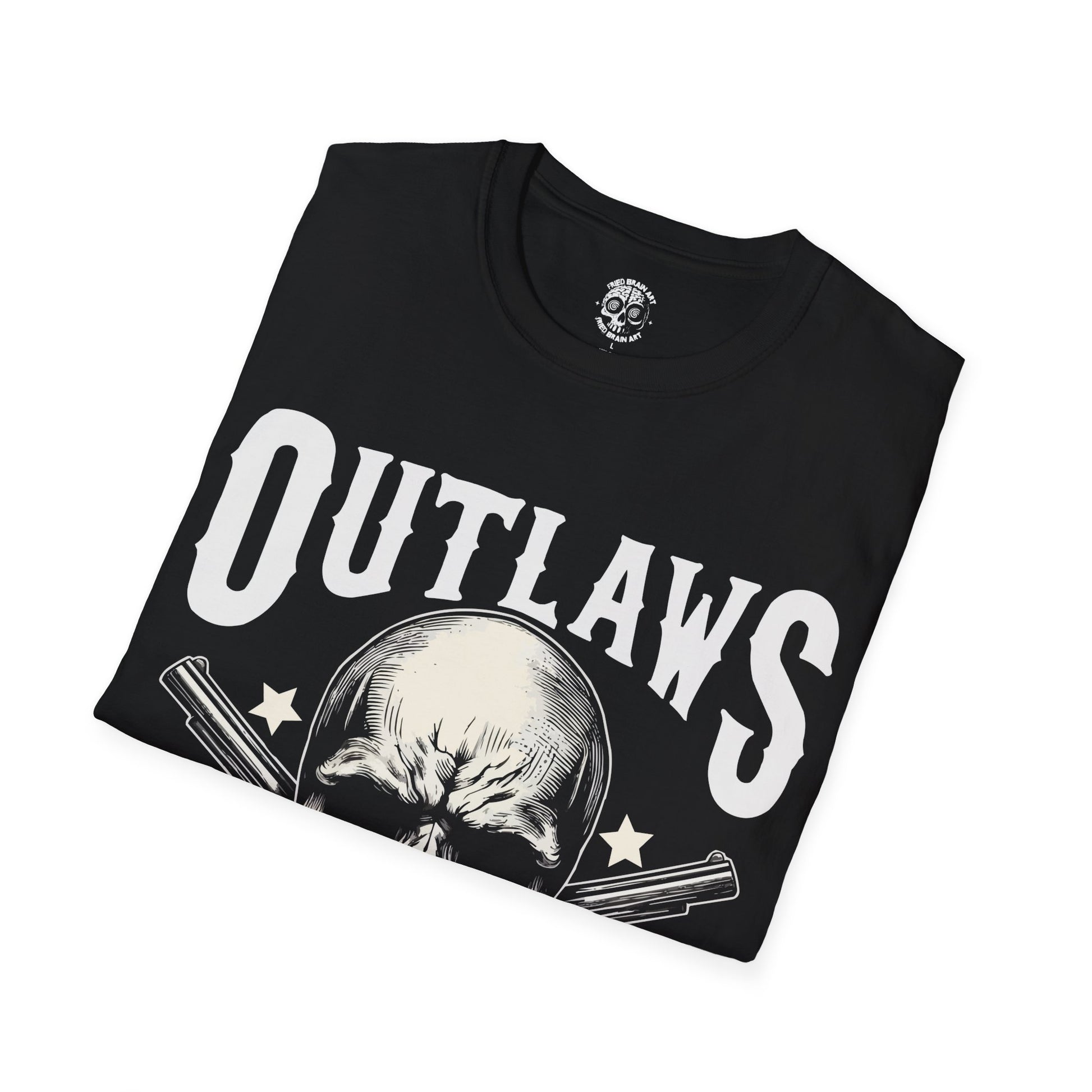 Outlaws Graphic Tee | Edgy Unisex T-Shirt, Casual Wear, Motorcycle Clothing, Gift for Bikers, Skull Design