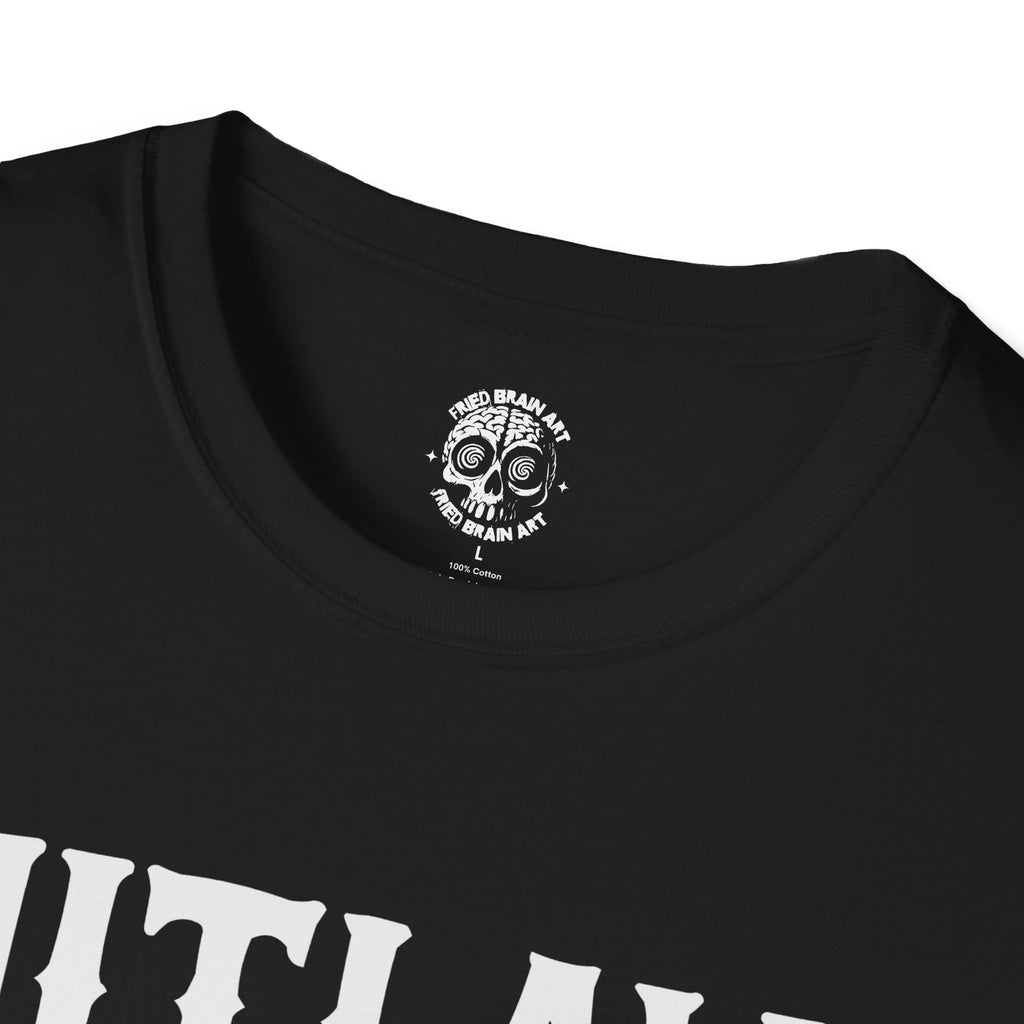 Outlaws Graphic Tee | Edgy Unisex T-Shirt, Casual Wear, Motorcycle Clothing, Gift for Bikers, Skull Design