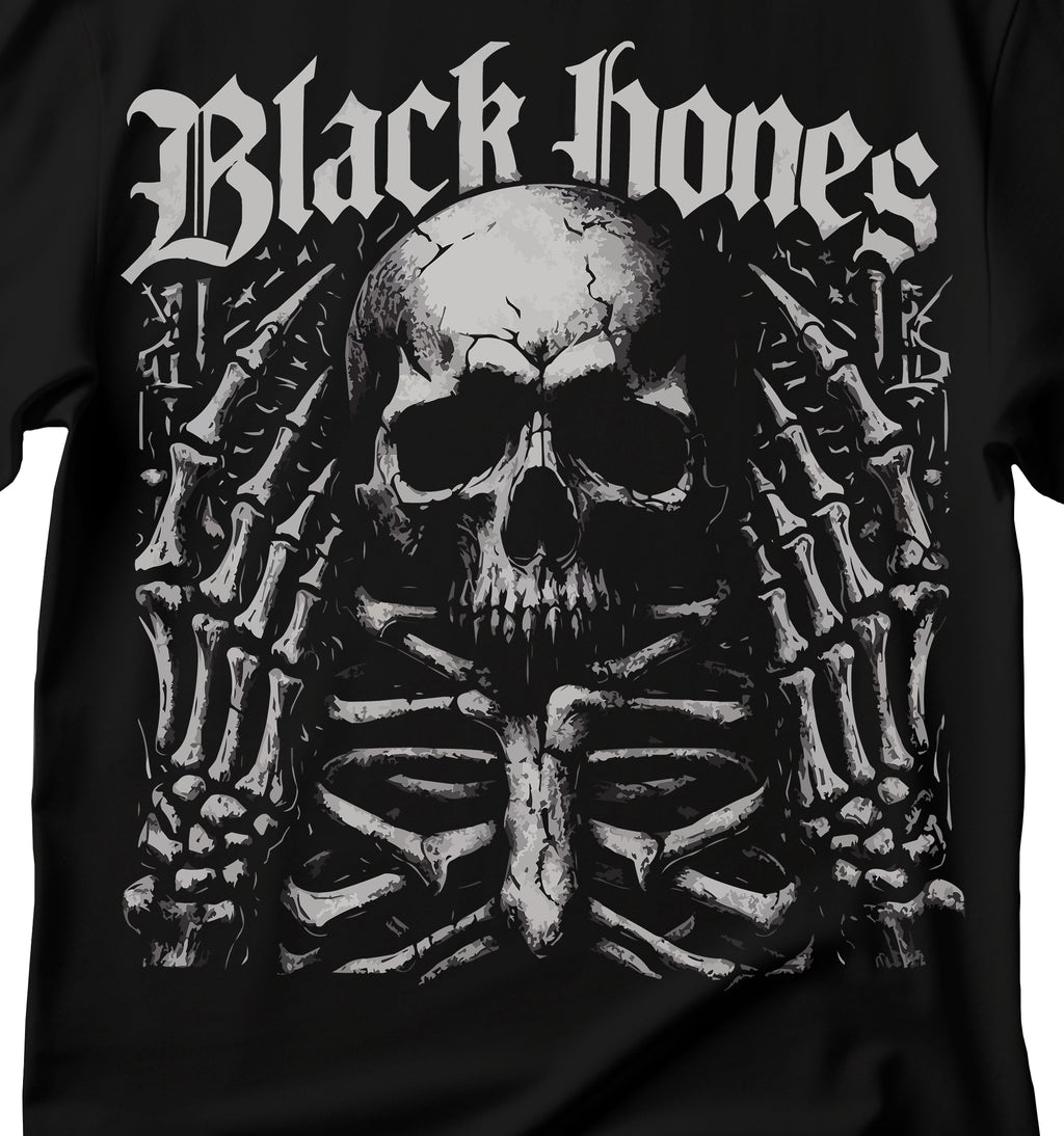 Pirate Skeleton T-Shirt, Bone T-Shirt, Dark Gothic T-Shirt, Skull T-Shirt, Horror T-Shirt, Dark Art Shirt
