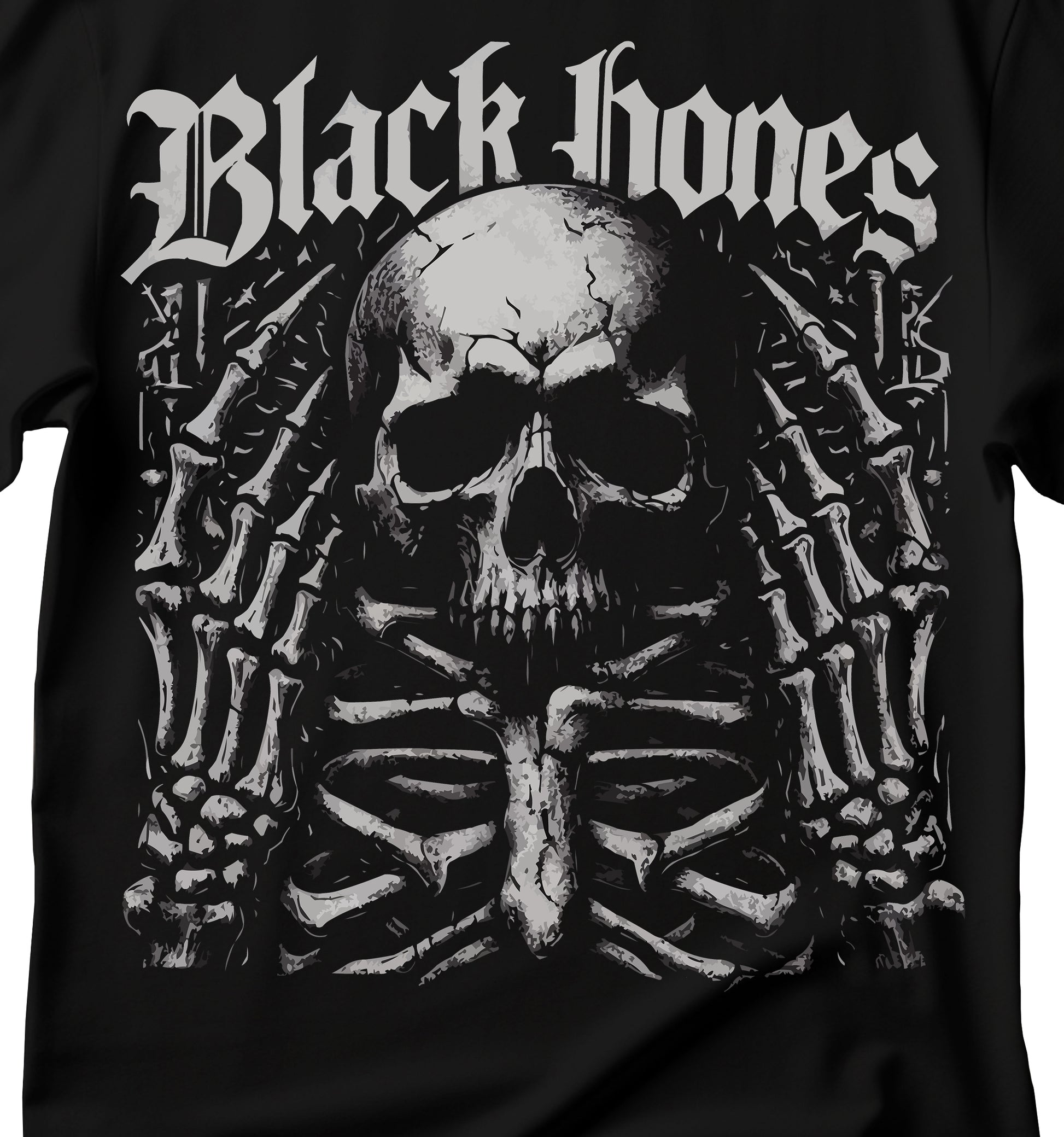 Pirate Skeleton T-Shirt, Bone T-Shirt, Dark Gothic T-Shirt, Skull T-Shirt, Horror T-Shirt, Dark Art Shirt