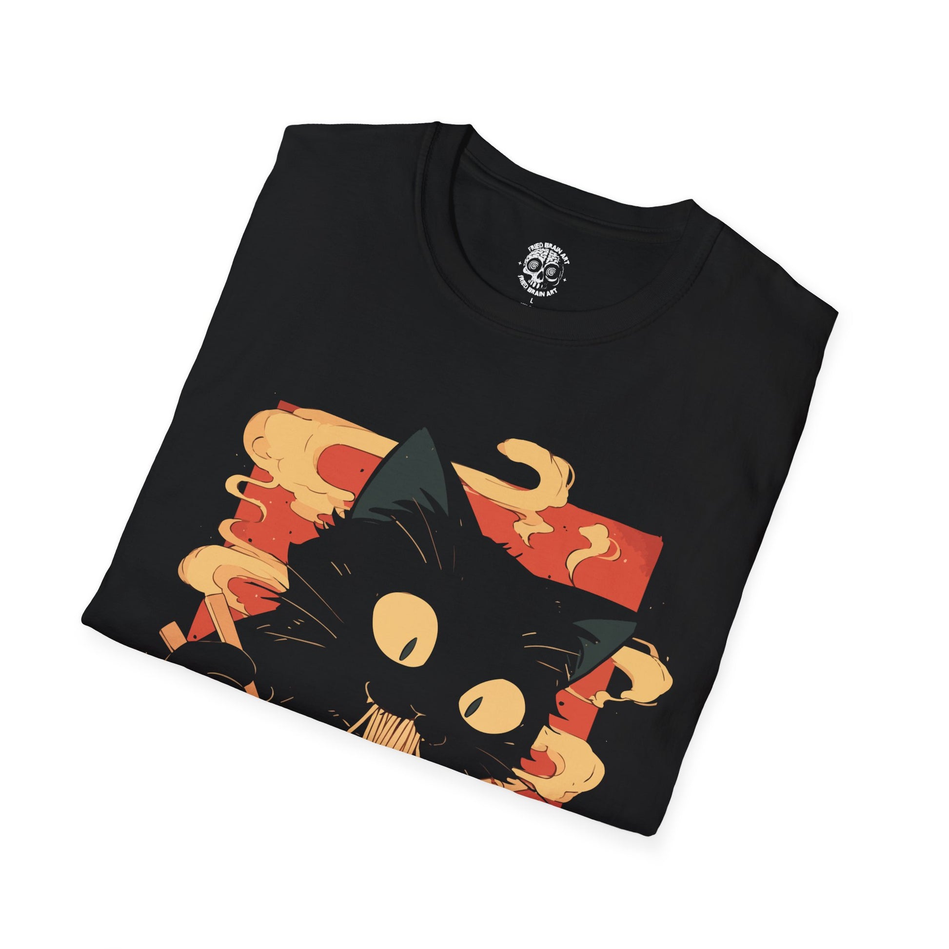 Ramen Cat T-Shirt | Cat Lover Gift, Kawaii Shirt, Alt Clothing, Anime Cat T-Shirt, Japanese Shirt, Foodies Shirt, Ramen Lover, Kitty Tee