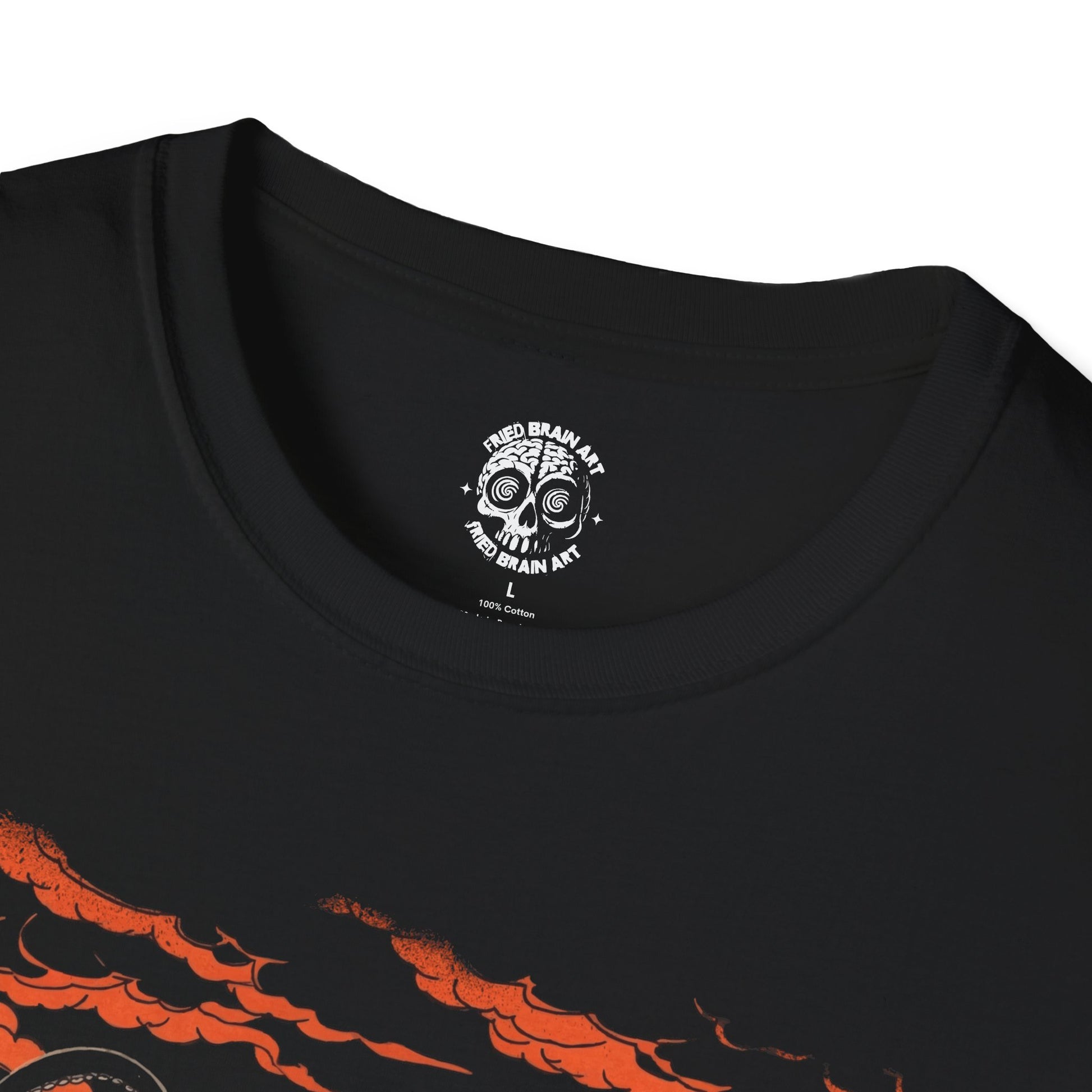 Kraken t-shirt in the style of traditional Japanese painting, octopus t-shirt, kraken attacking a pirate ship t-shirt, sailor t-shirt