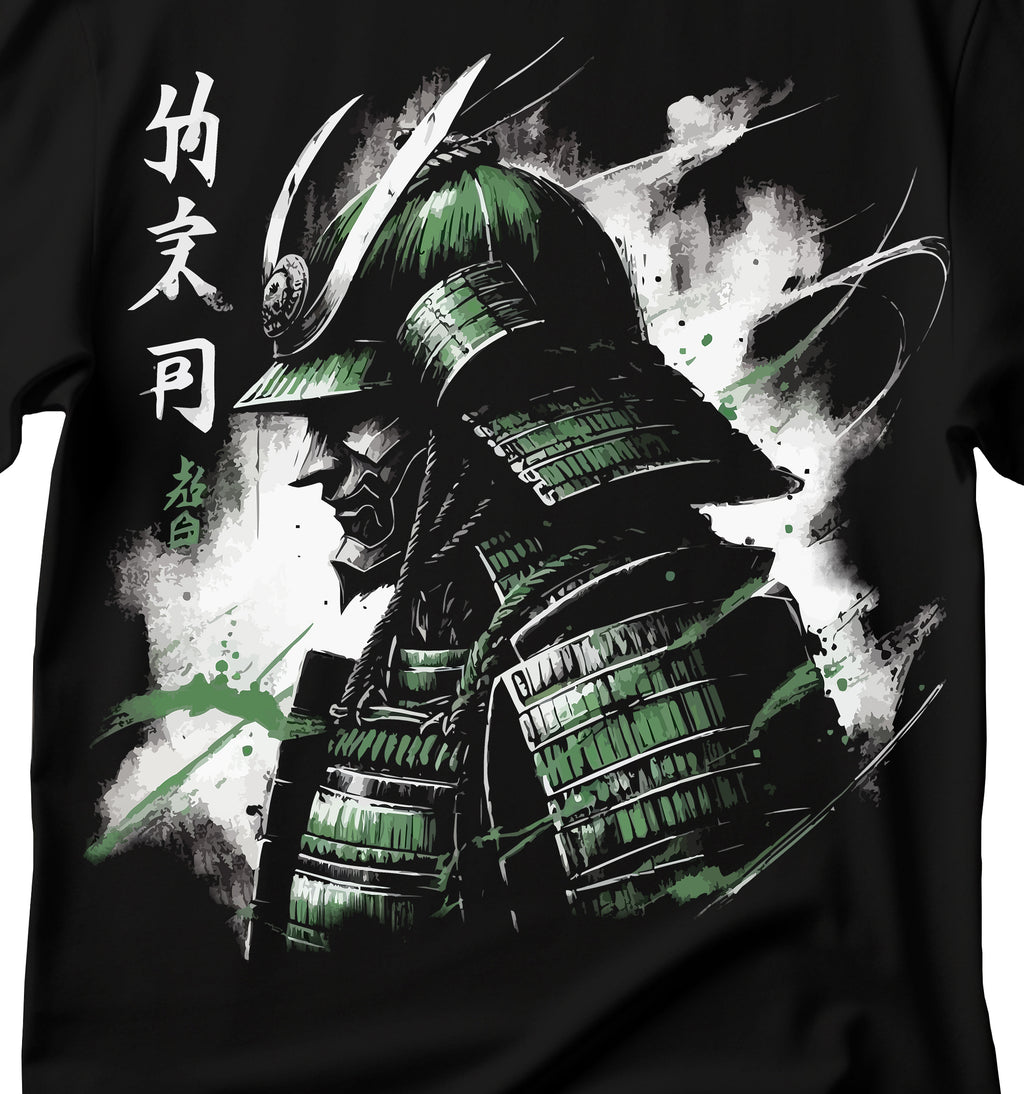 Samurai Graphic Tee | Unisex T-Shirt, Anime Style Shirt, Gift for Him, Streetwear Fashion, Casual Wear, Unique Graphic Design