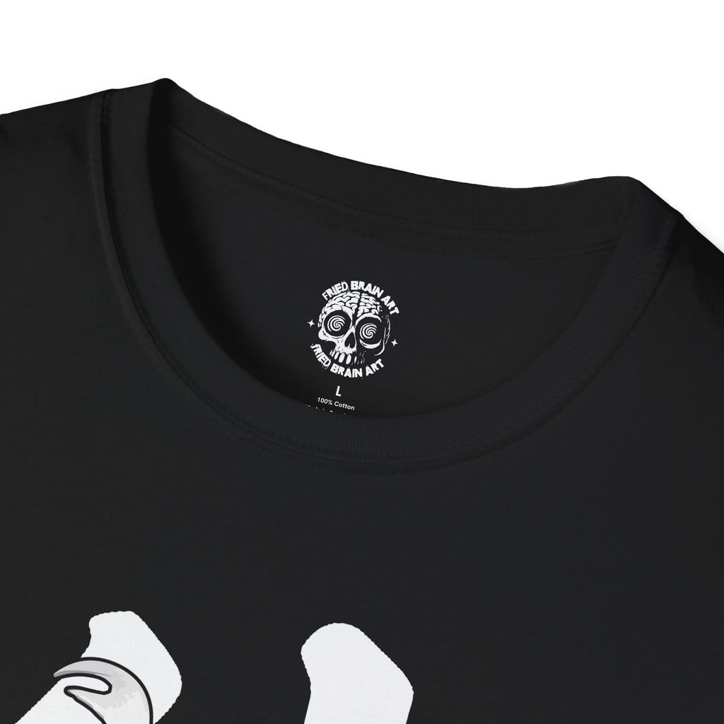 Samurai Frog Unisex Softstyle T-Shirt, Samurai Frog T-Shirt, Cute Samurai Frog T-Shirt, Frog T-Shirt, Samurai T-Shirt, Cute Frog T-Shirt