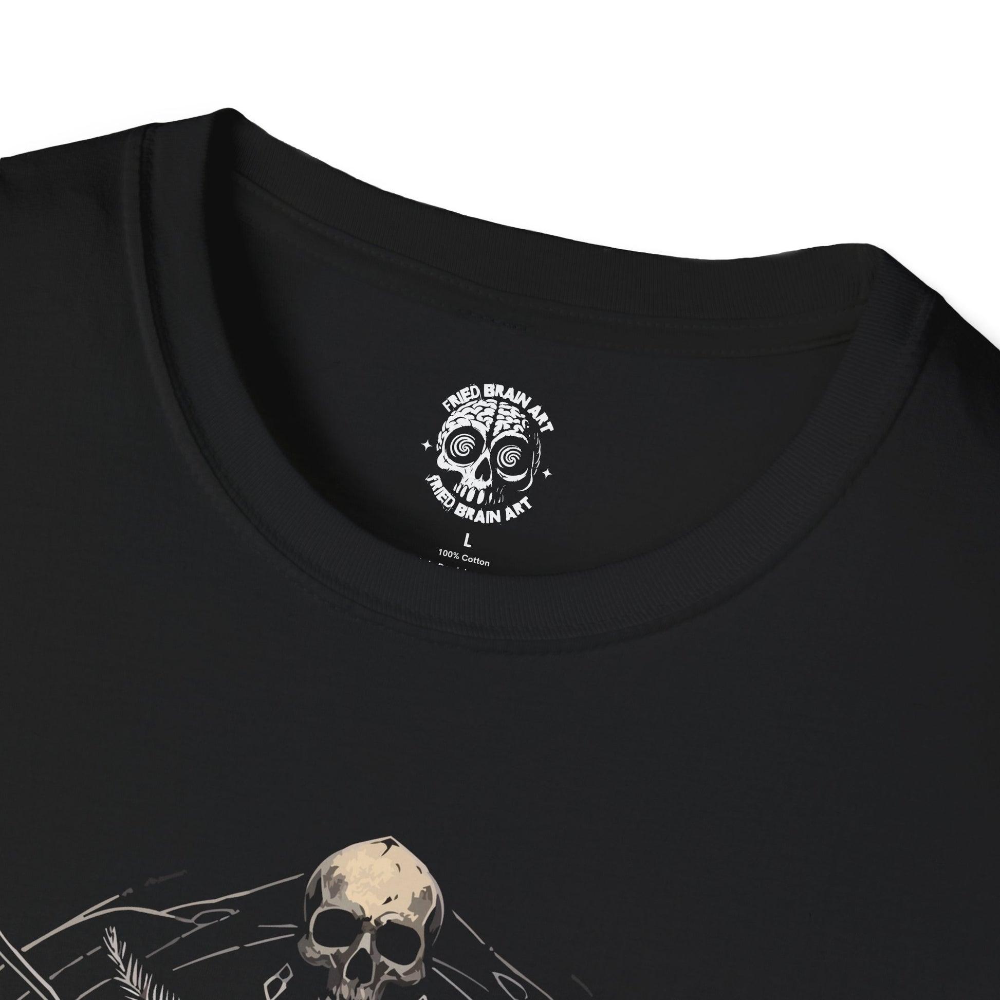 Gothic Skull Moth Unisex T-Shirt, Alternative Fashion Tee, Edgy Streetwear, Gift for Halloween, Casual Wear