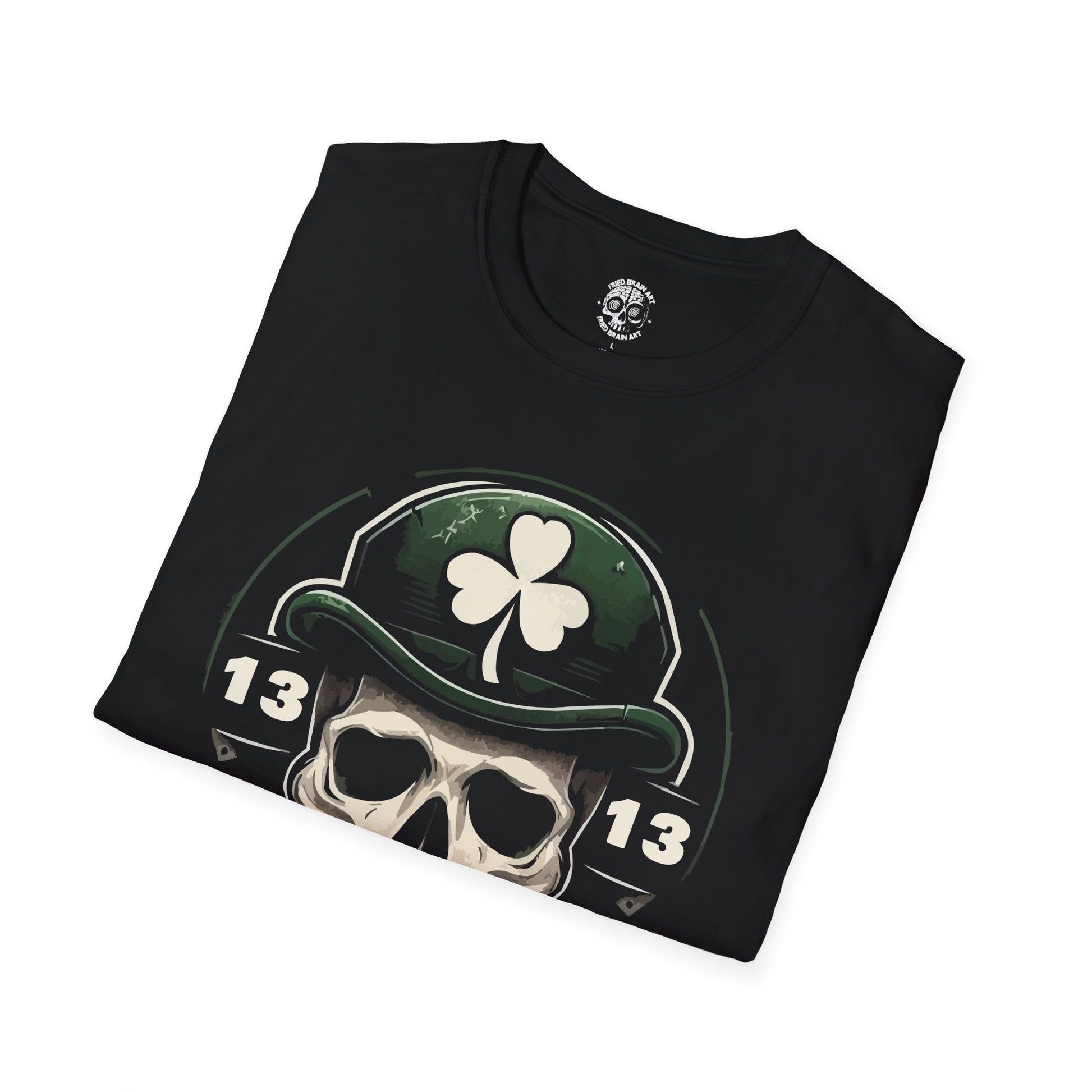 Lucky 13 T-Shirt, Casino T-Shirt, Bet T-Shirt, Clover T-Shirt, Lucky T-Shirt, Number 13 T-shirt, Skull T-Shirt