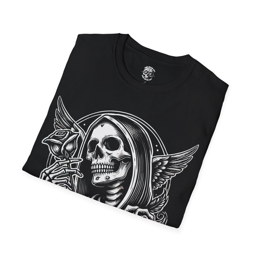 Memento Mori "Remember Your Death" In Latin | Catholic Gifts | Faith Based Apparel | Catholic Skull T Shirts |