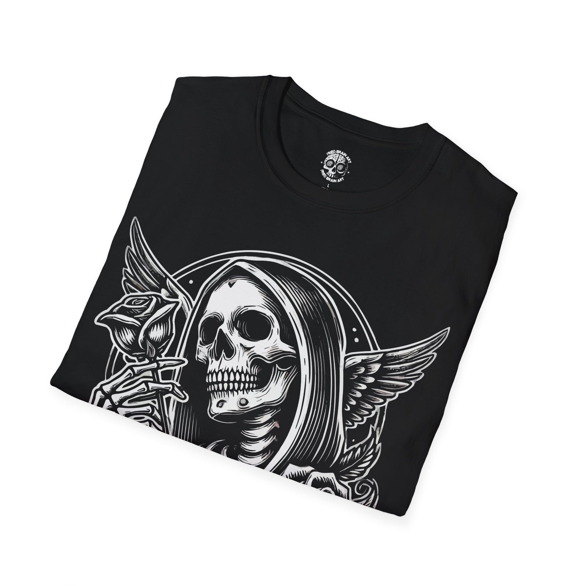 Memento Mori "Remember Your Death" In Latin | Catholic Gifts | Faith Based Apparel | Catholic Skull T Shirts |
