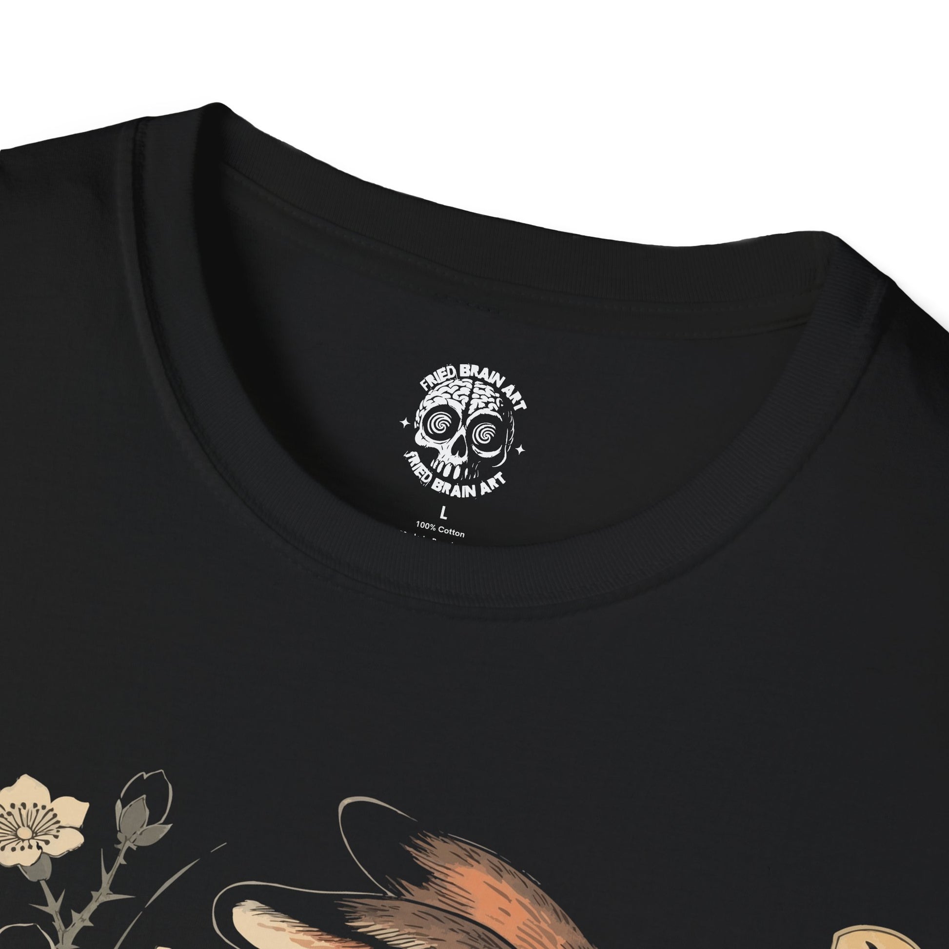Wild Hare Shirt, Witchy Woodland Aesthetic Shirt, Vintage Cottagecore Graphic Tee