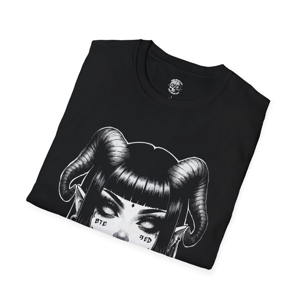 Gothic Demon T-Shirt | Edgy Graphic Tee for Alternative Fashion, Halloween Costume, Unique Gift, Streetwear Style