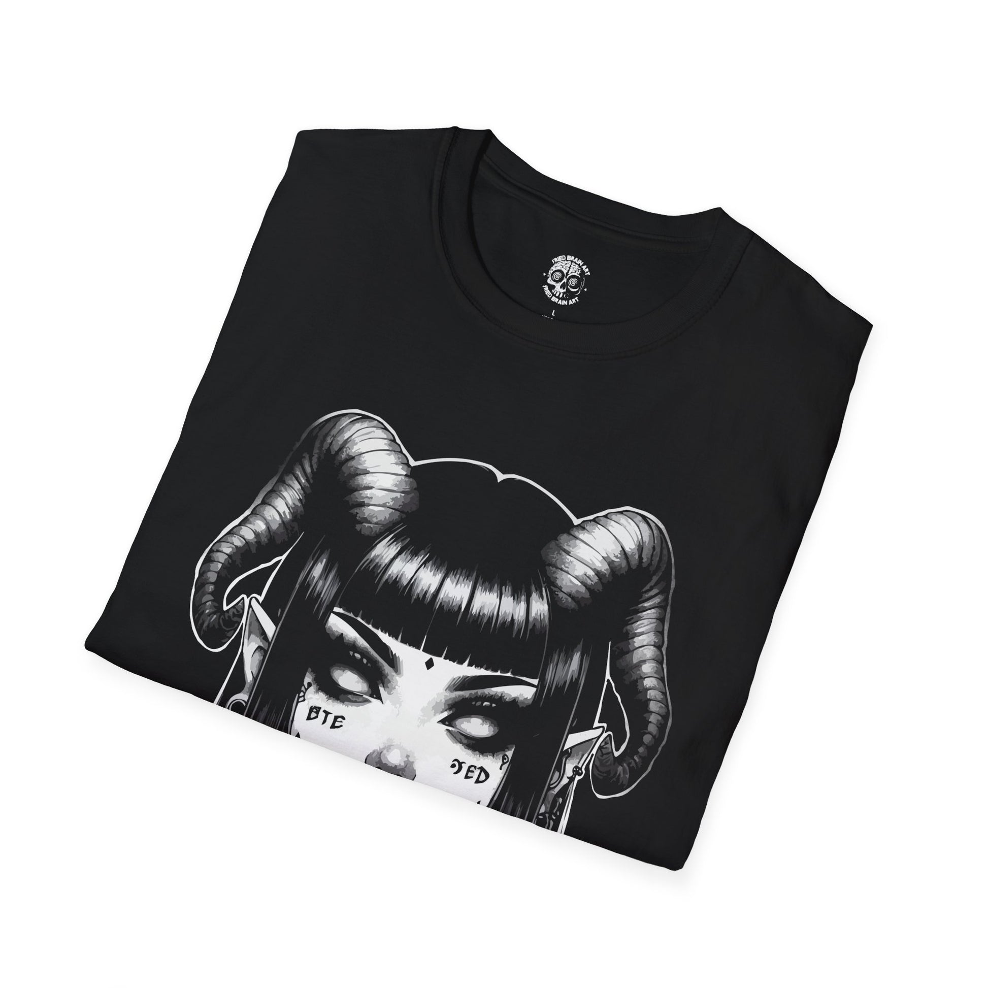 Gothic Demon T-Shirt | Edgy Graphic Tee for Alternative Fashion, Halloween Costume, Unique Gift, Streetwear Style